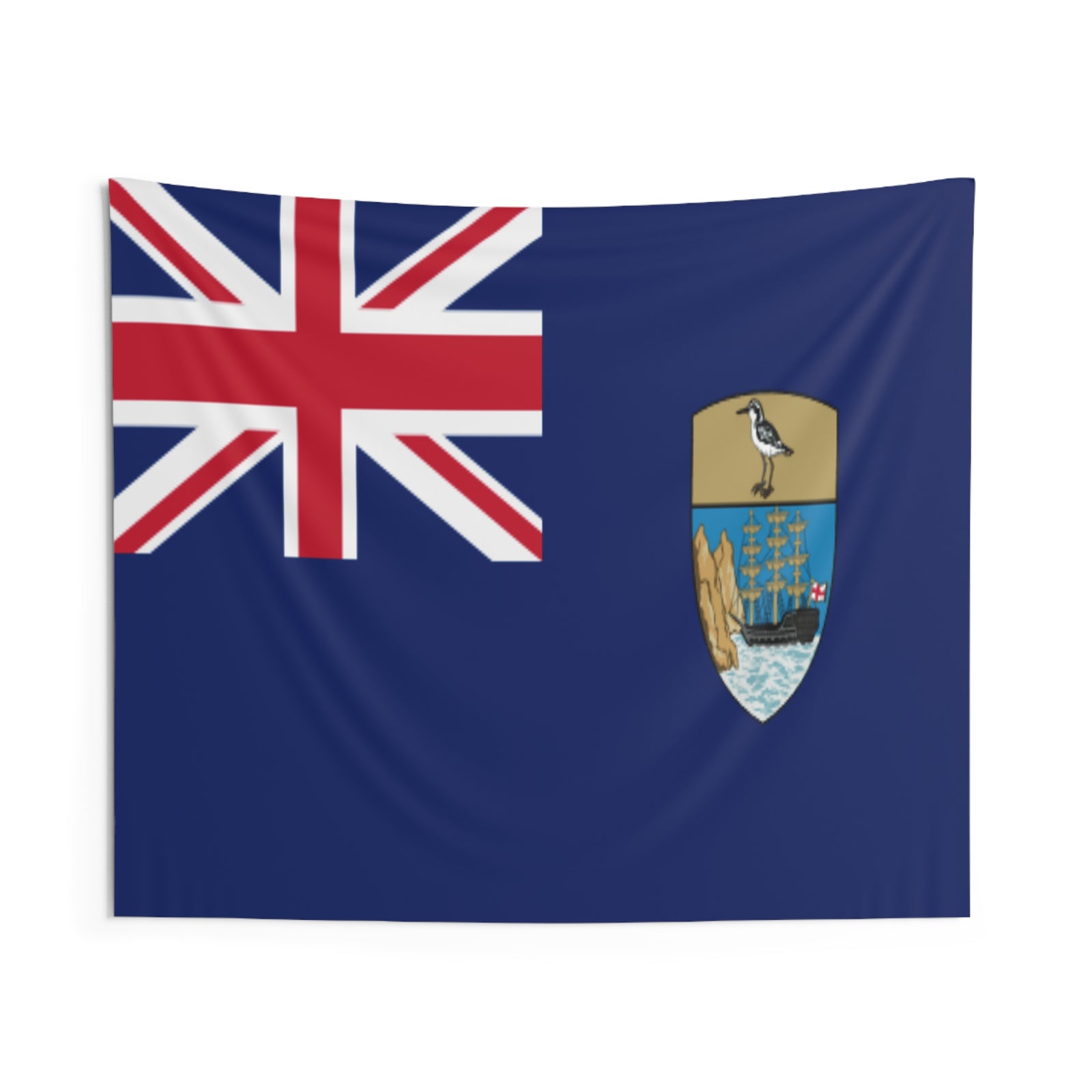 Saint Helena, Ascension and Tristan da Cunha Country Flag Wall Hanging Tapestry-Express Your Love Gifts