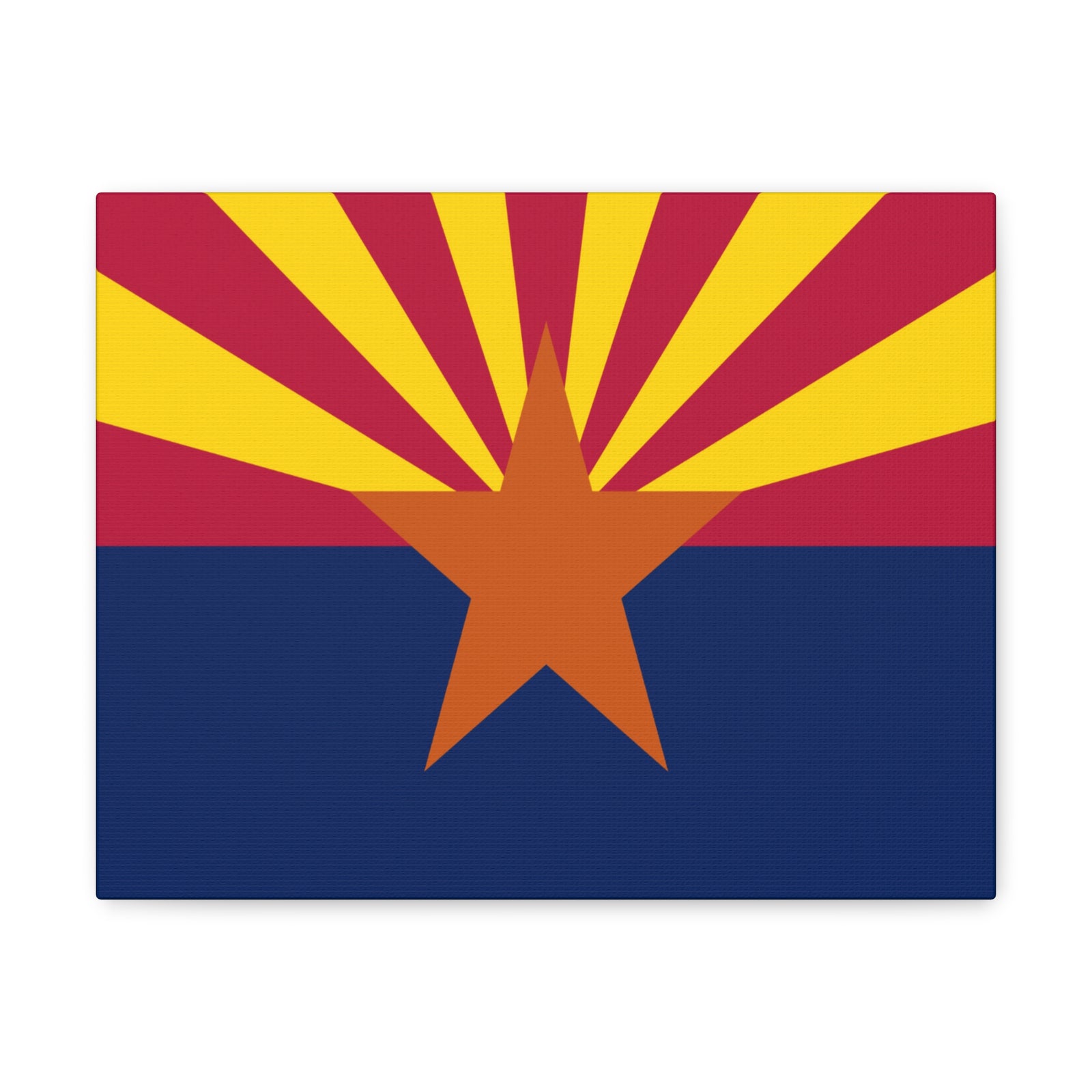 Arizona State Flag Canvas Vibrant Wall Art Unframed Home Decor-Express Your Love Gifts