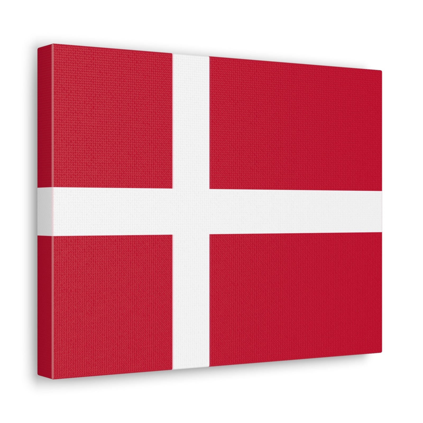 Denmark Country Flag Canvas Vibrant Wall Art Unframed Home Decor-Express Your Love Gifts