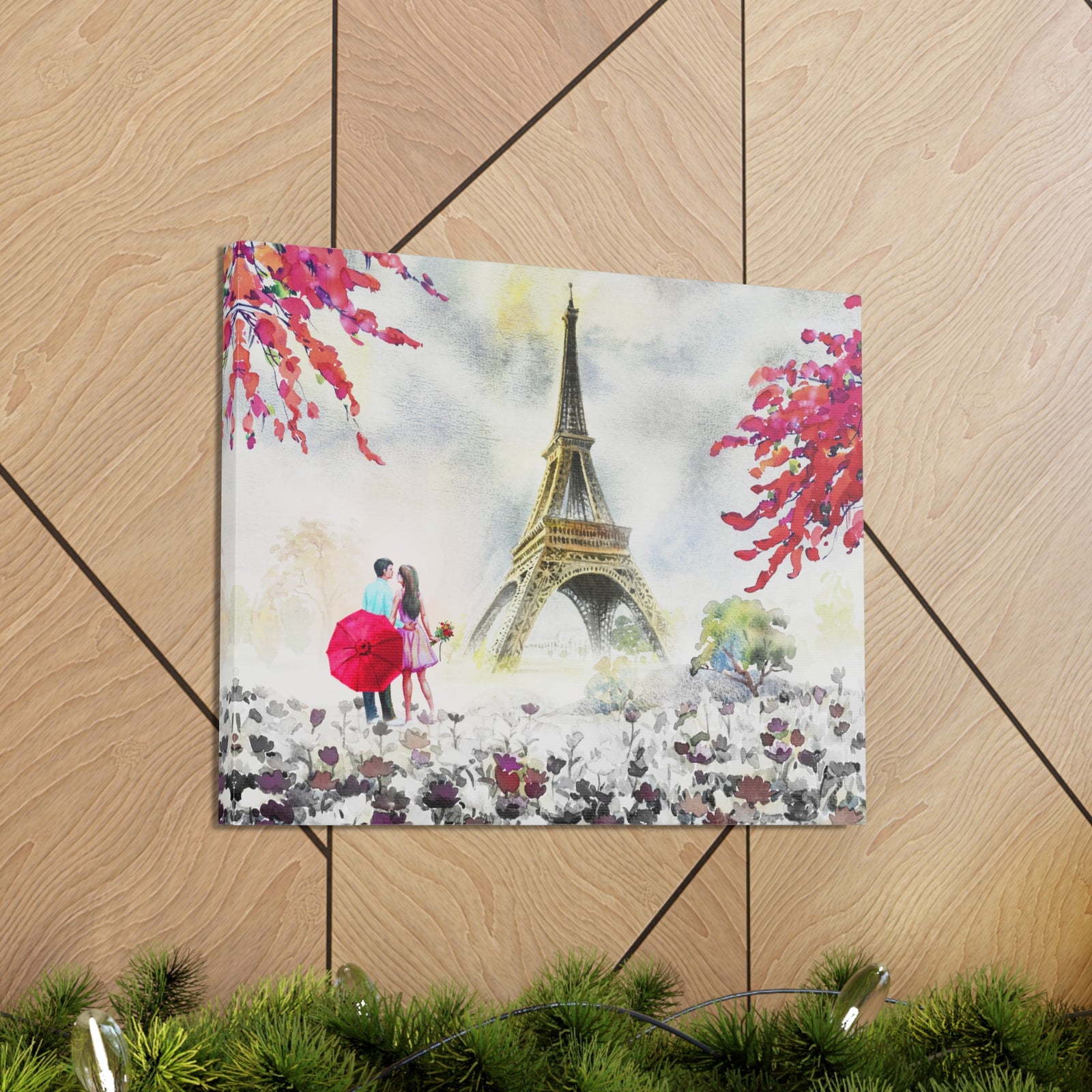 Paris European City Landscape France Canvas Artwork High-Quality Breathtaking French City for Home Decor Ready to Hang-Express Your Love Gifts