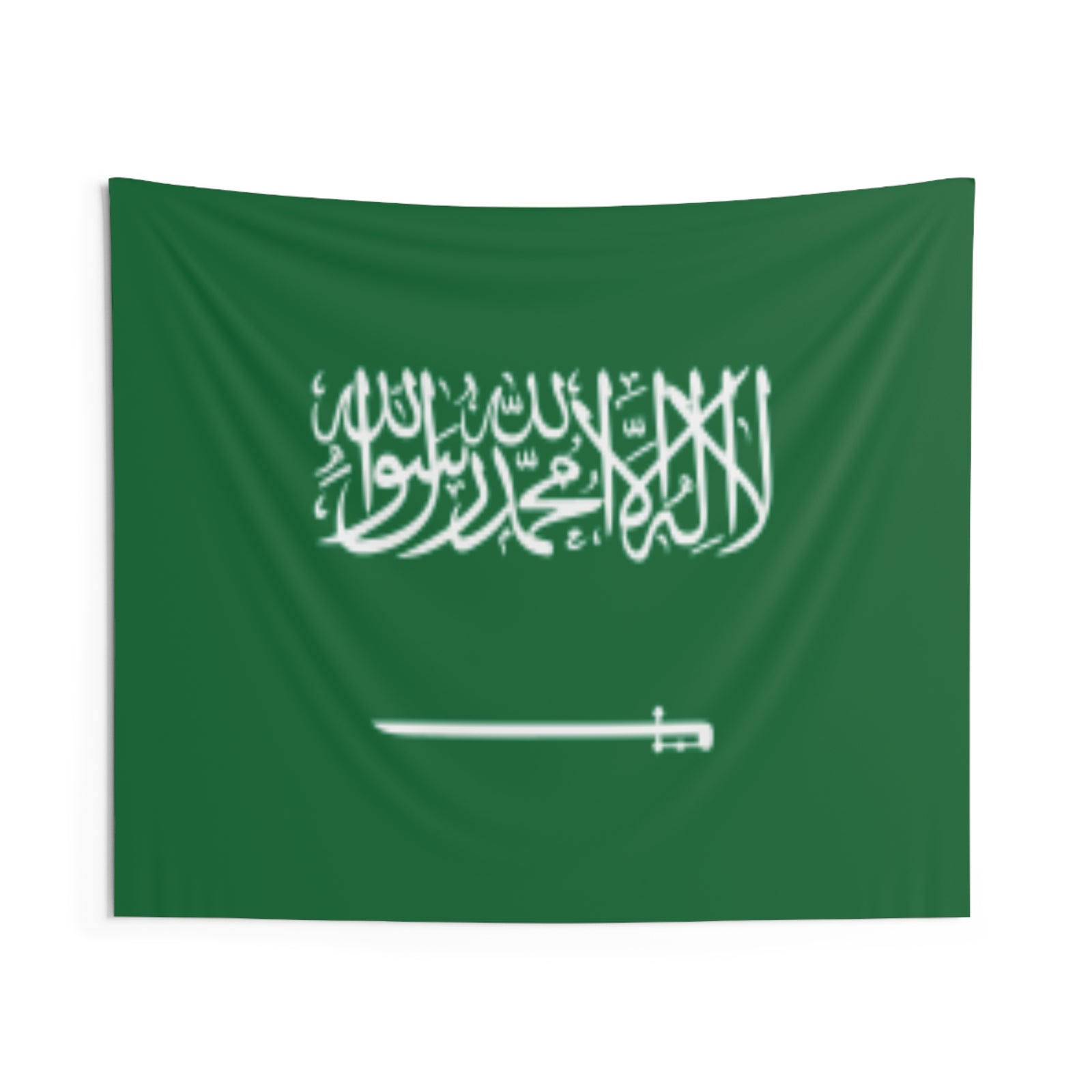 Saudi Arabia Country Flag Wall Hanging Tapestry-Express Your Love Gifts