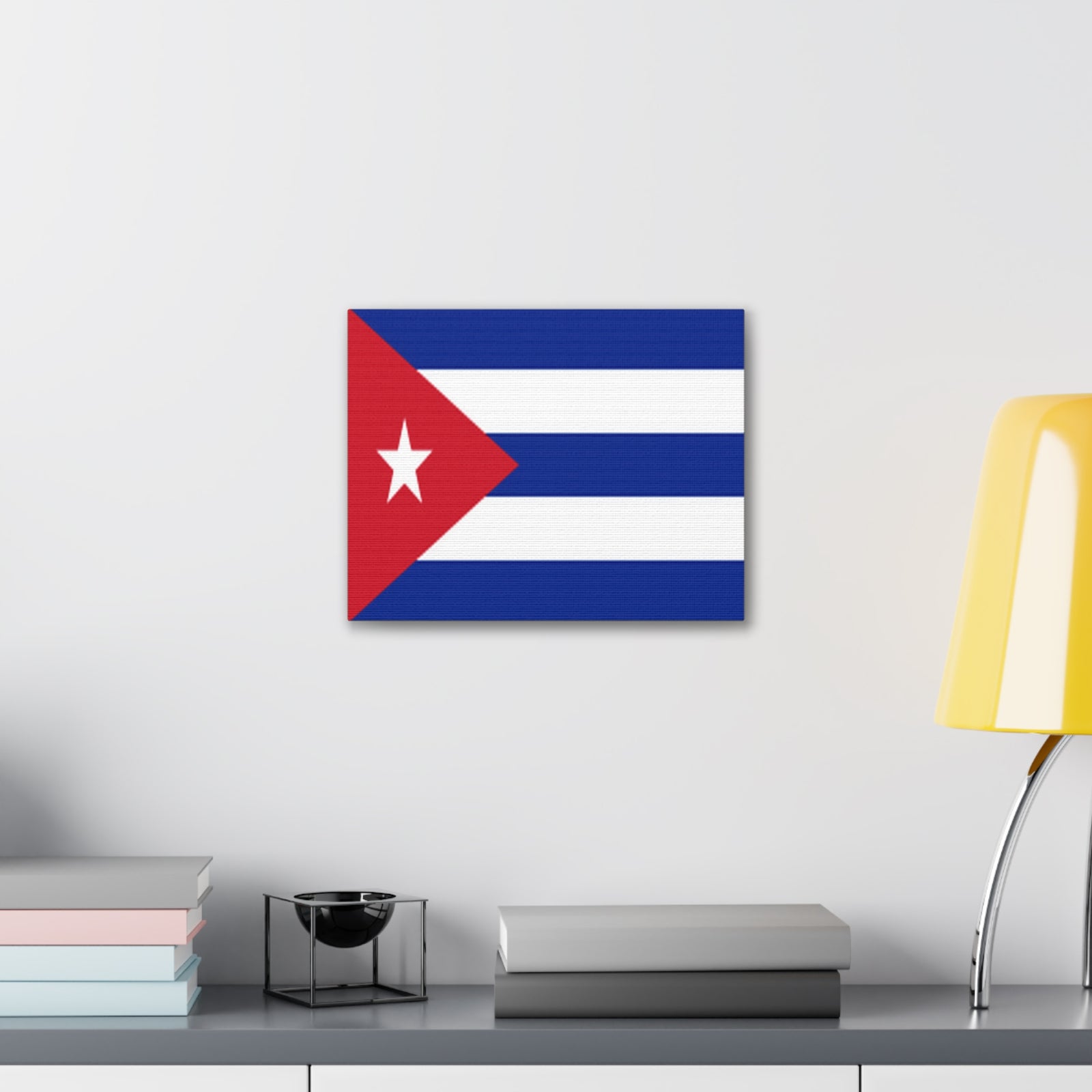 Cuba Country Flag Canvas Vibrant Wall Art Unframed Home Decor-Express Your Love Gifts