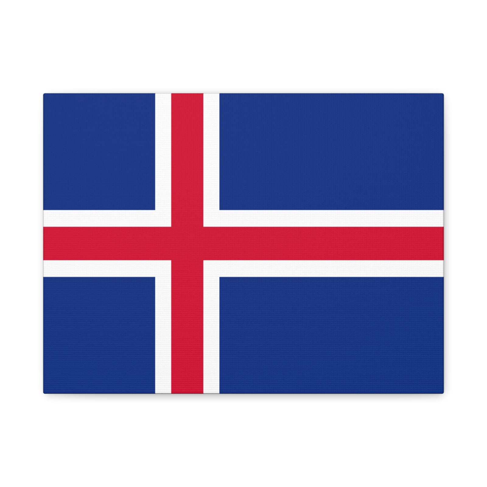 Iceland Country Flag Canvas Vibrant Wall Art Unframed Home Decor-Express Your Love Gifts