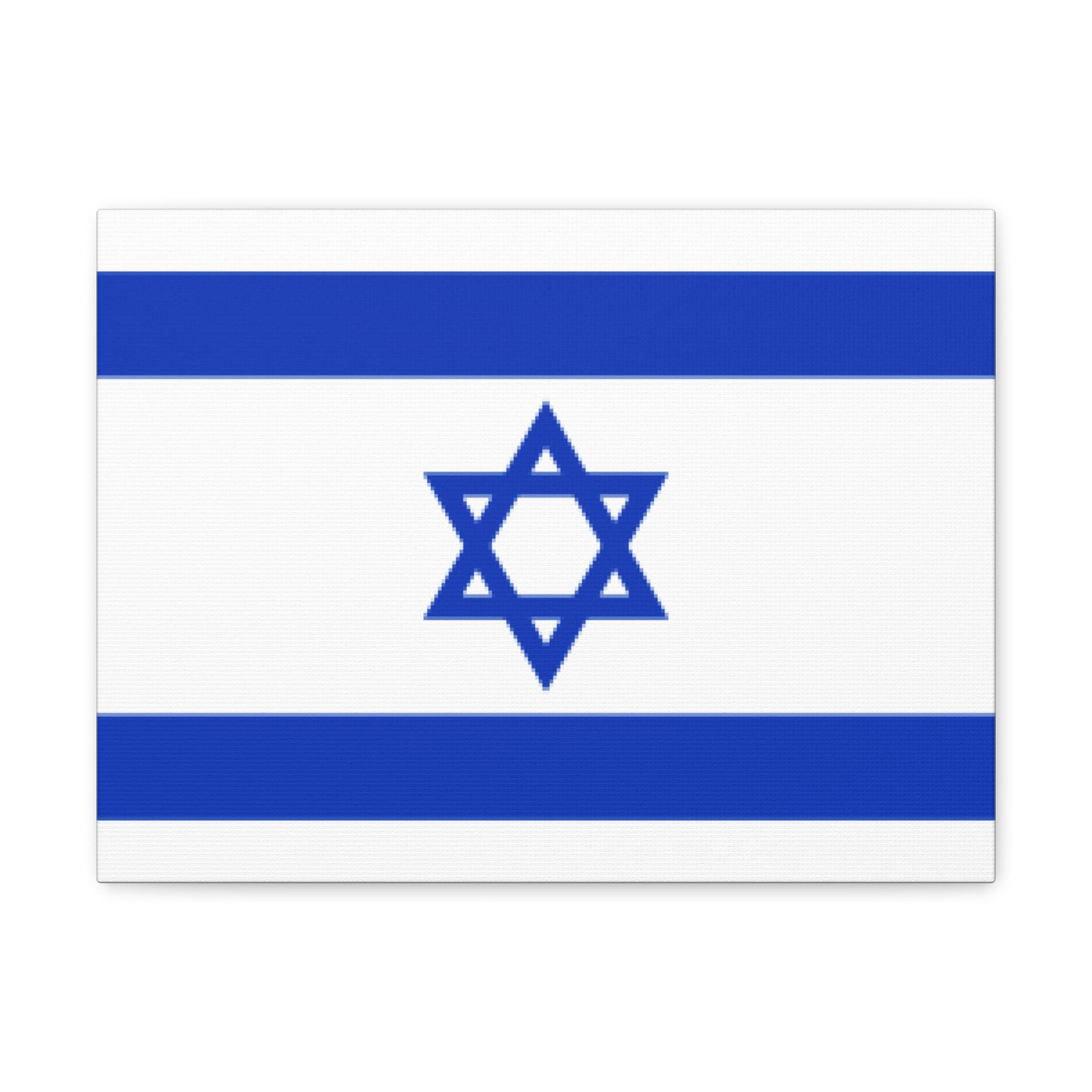 Israel Country Flag Canvas Vibrant Wall Art Unframed Home Decor-Express Your Love Gifts