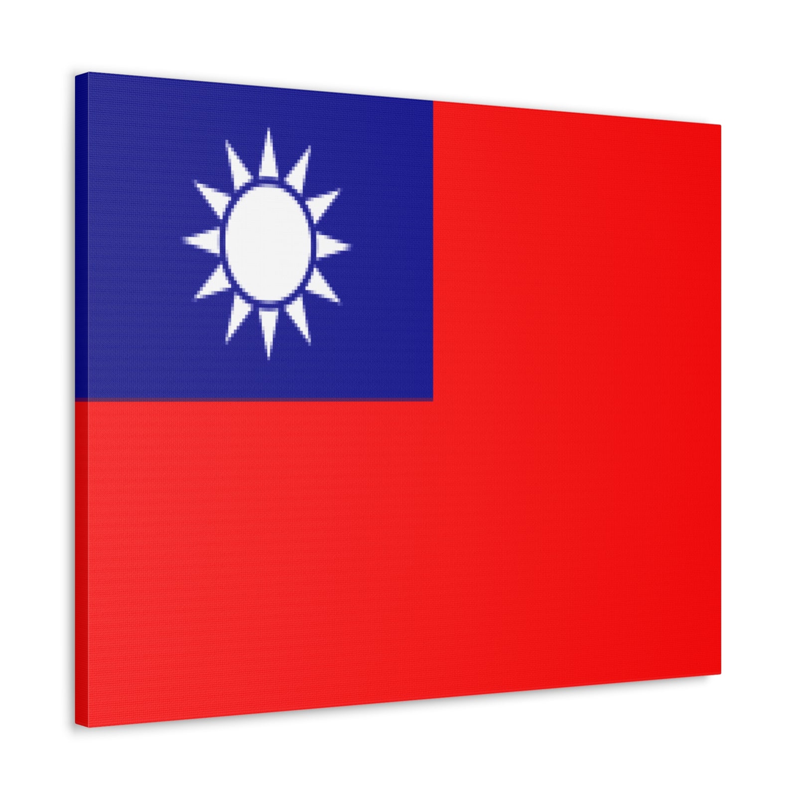 Taiwan Country Flag Canvas Vibrant Wall Art Unframed Home Decor-Express Your Love Gifts
