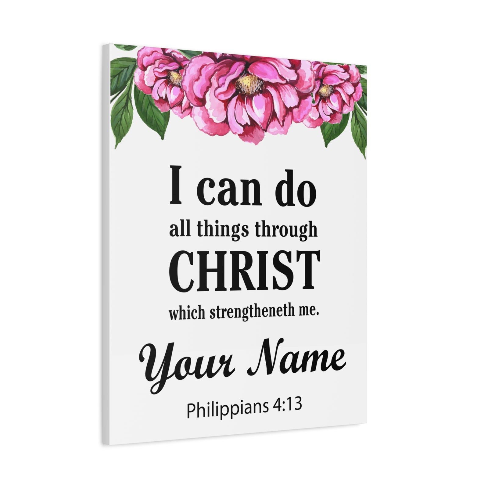 Personalized Philippians 4:13-Express Your Love Gifts