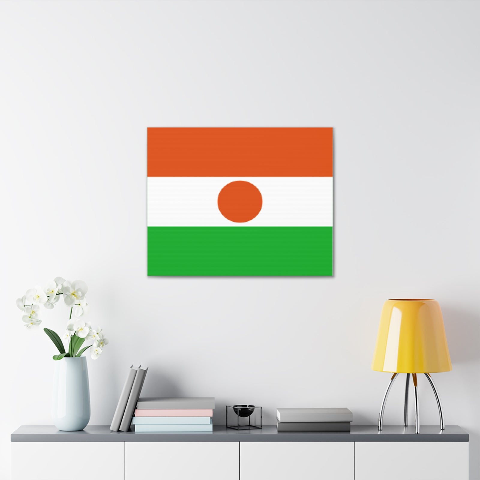Niger Country Flag Canvas Vibrant Wall Art Unframed Home Decor-Express Your Love Gifts