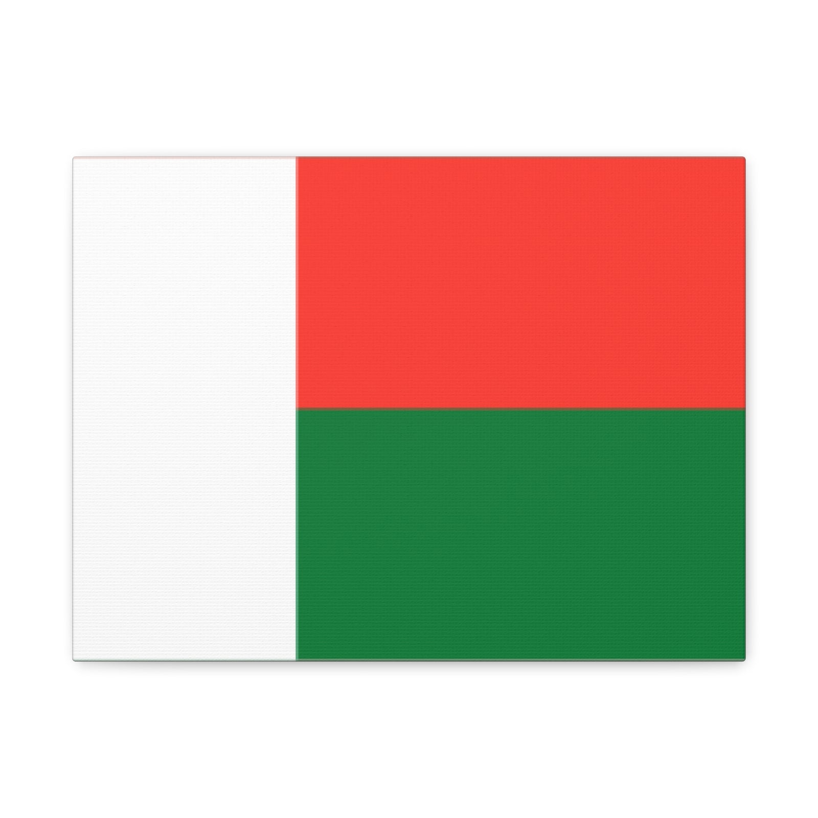 Madagascar Country Flag Canvas Vibrant Wall Art Unframed Home Decor-Express Your Love Gifts