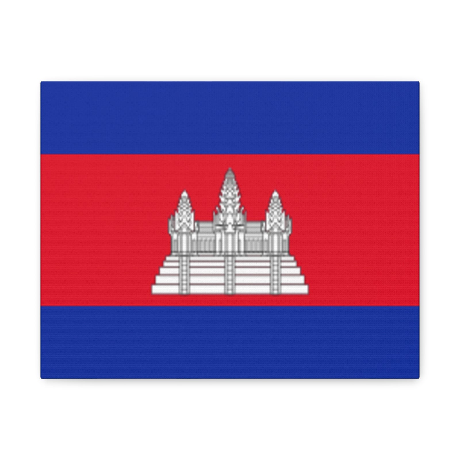 Cambodia Country Flag Canvas Vibrant Wall Art Unframed Home Decor-Express Your Love Gifts
