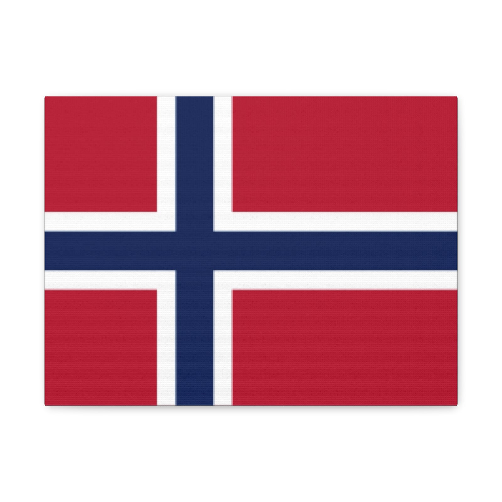 Svalbard and Jan Mayen Country Flag Canvas Vibrant Wall Art Unframed Home Decor-Express Your Love Gifts