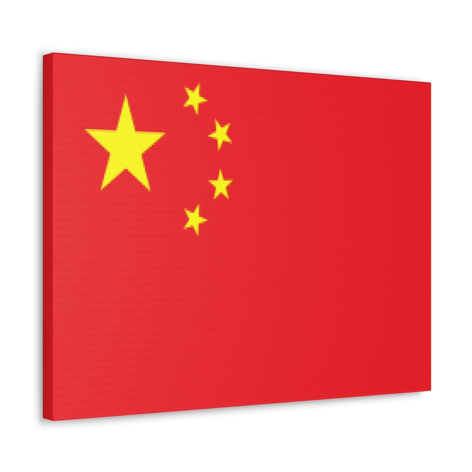 China Country Flag Canvas Vibrant Wall Art Unframed Home Decor-Express Your Love Gifts