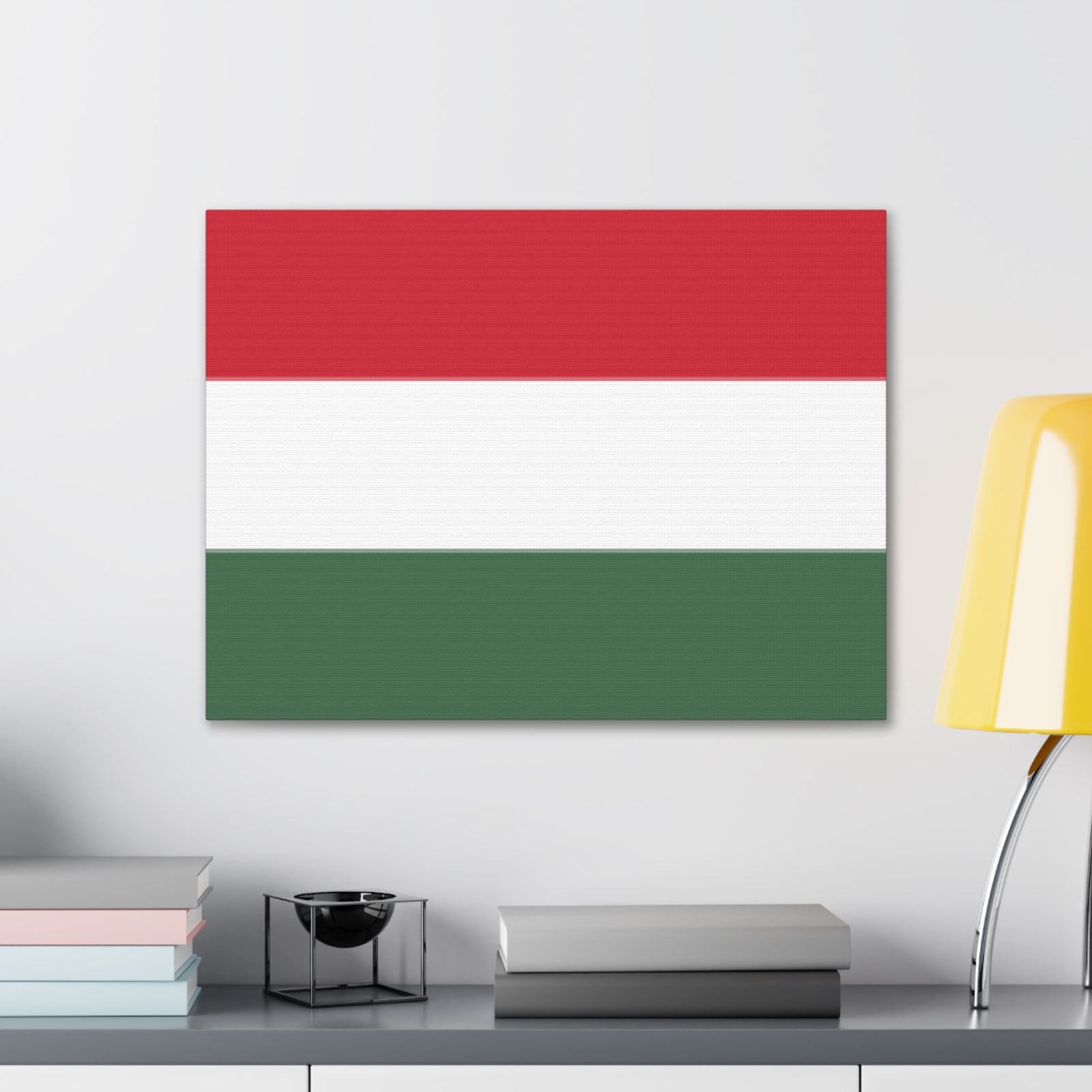 Hungary Country Flag Canvas Vibrant Wall Art Unframed Home Decor-Express Your Love Gifts