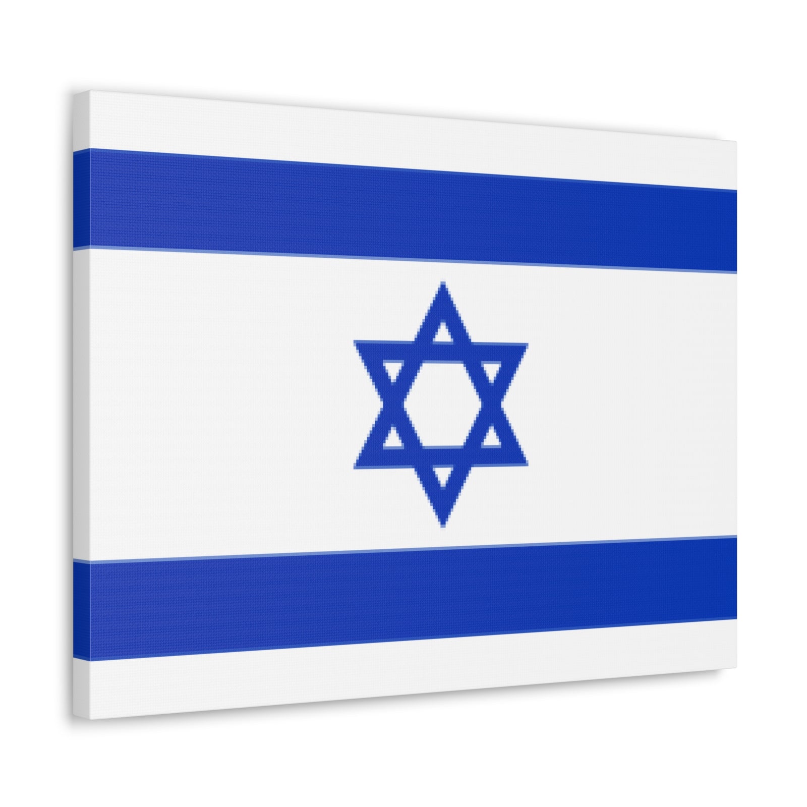Israel Country Flag Canvas Vibrant Wall Art Unframed Home Decor-Express Your Love Gifts