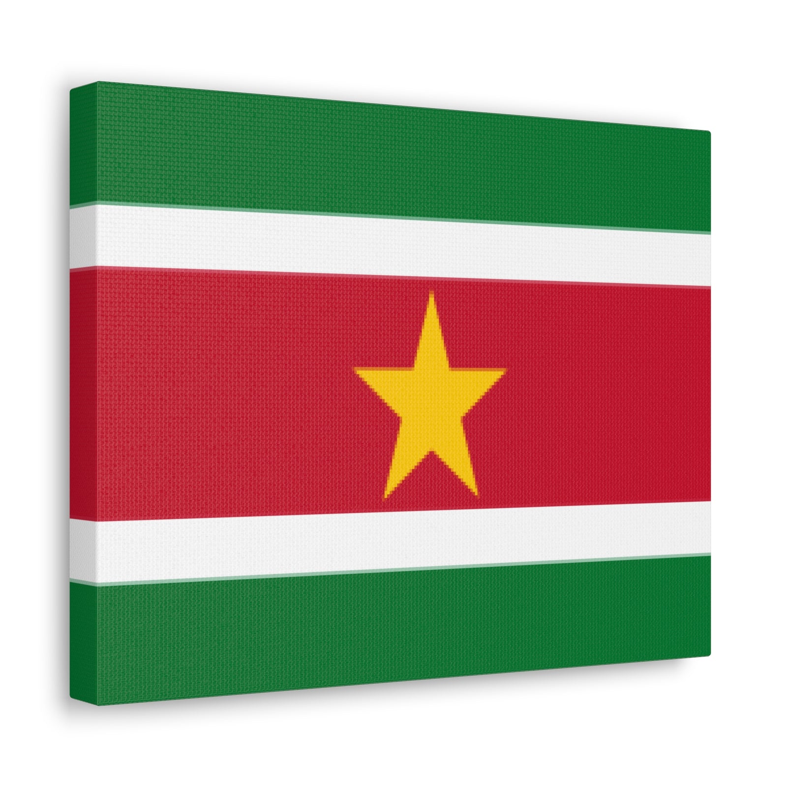 Suriname Country Flag Canvas Vibrant Wall Art Unframed Home Decor-Express Your Love Gifts