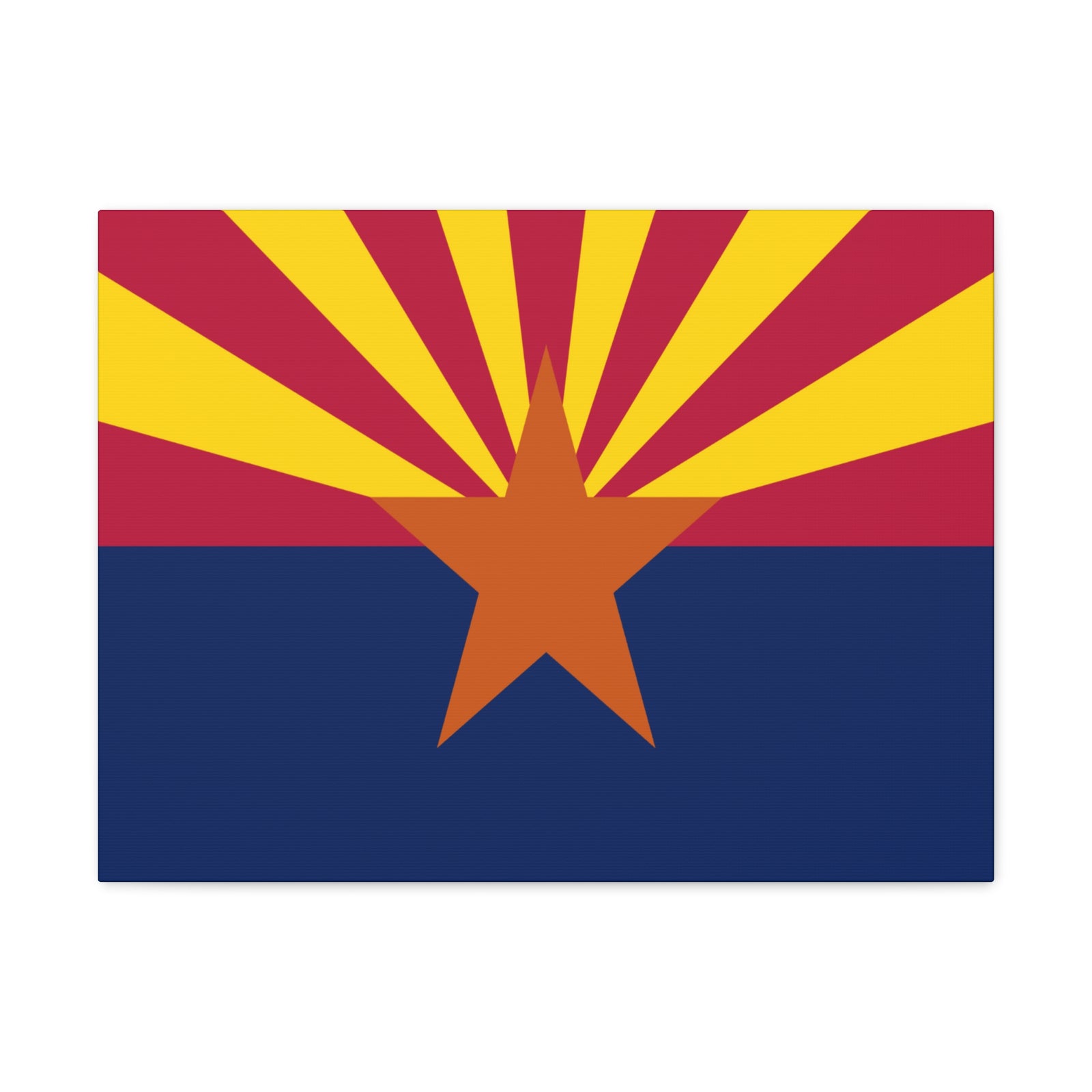 Arizona State Flag Canvas Vibrant Wall Art Unframed Home Decor-Express Your Love Gifts