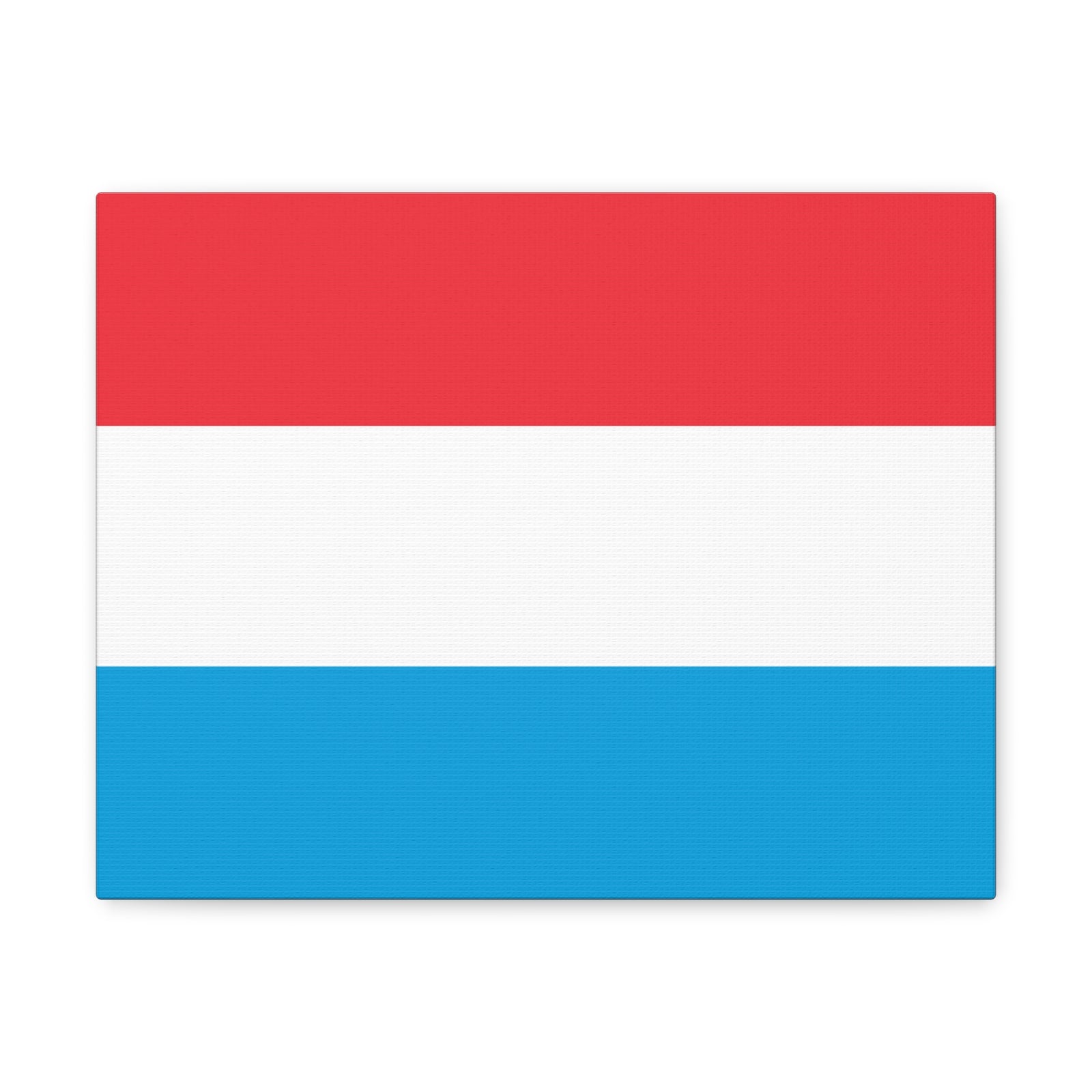 Luxembourg Country Flag Canvas Vibrant Wall Art Unframed Home Decor-Express Your Love Gifts
