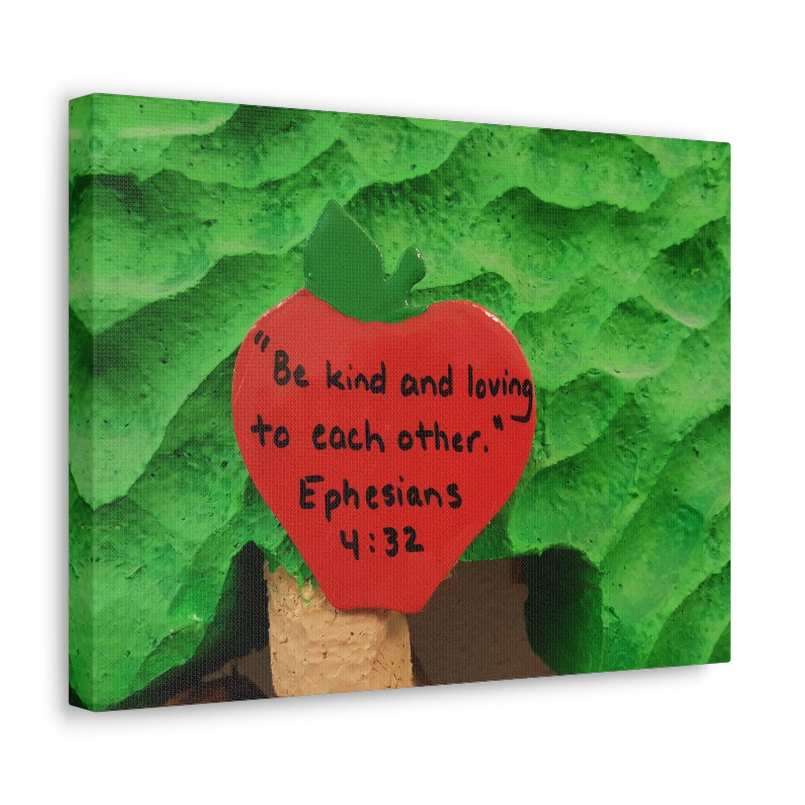 Scripture Walls Be Kind Ephesians 4:32 Bible Verse Canvas Christian Wall Art Ready to Hang-Express Your Love Gifts