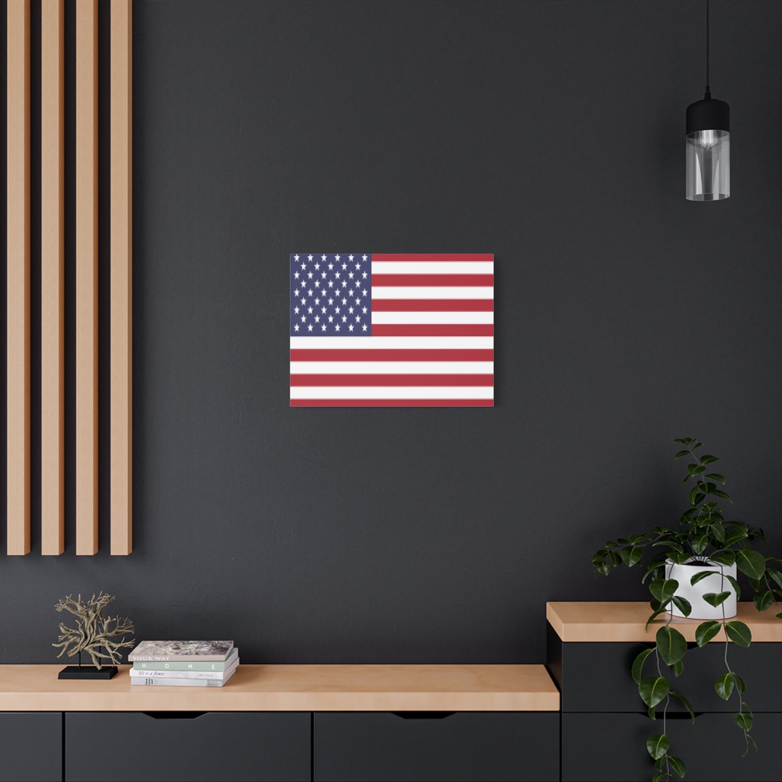 United States Minor Outlying Islands Country Flag Canvas Vibrant Wall Art Unframed Home Decor-Express Your Love Gifts