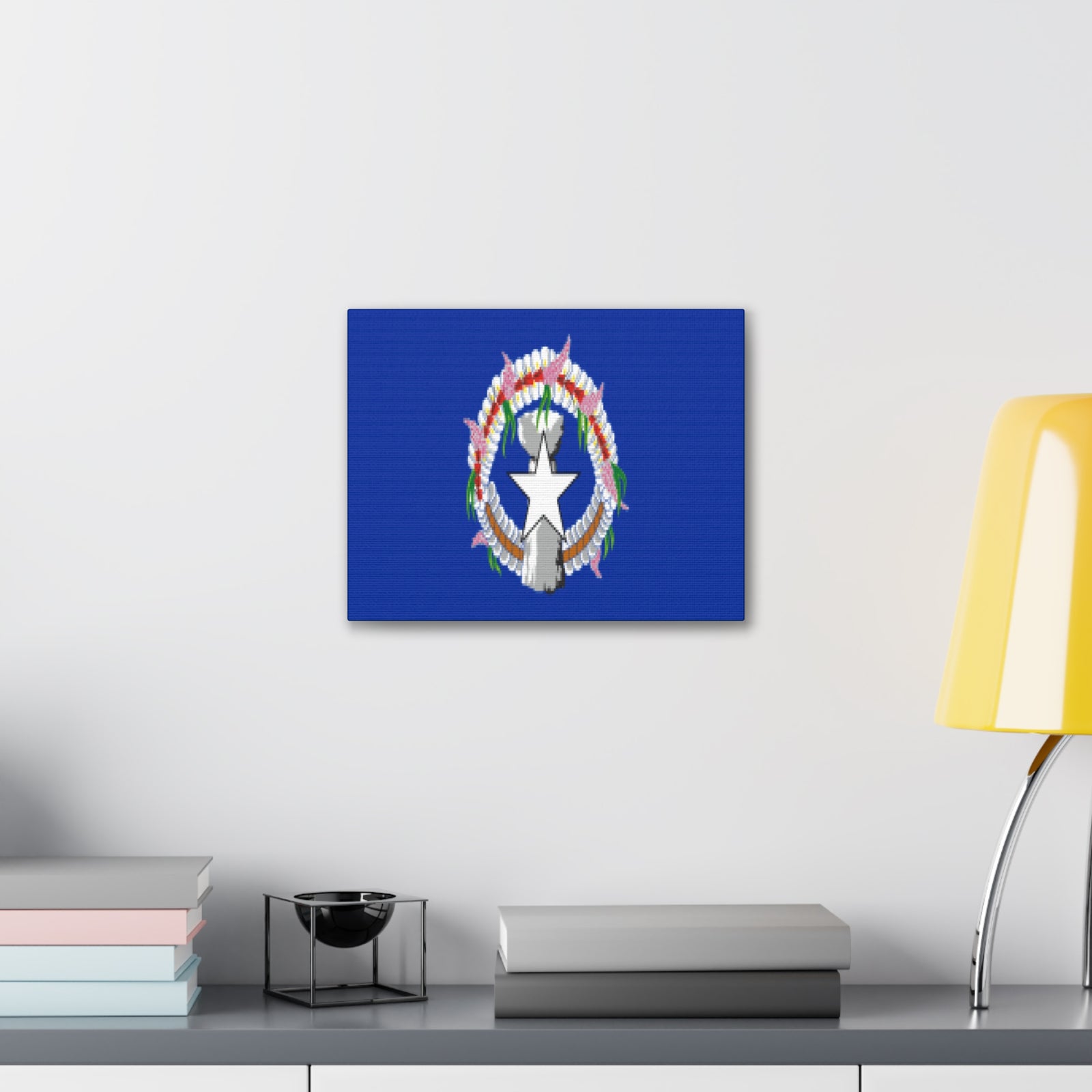 Northern Mariana Islands Country Flag Canvas Vibrant Wall Art Unframed Home Decor-Express Your Love Gifts