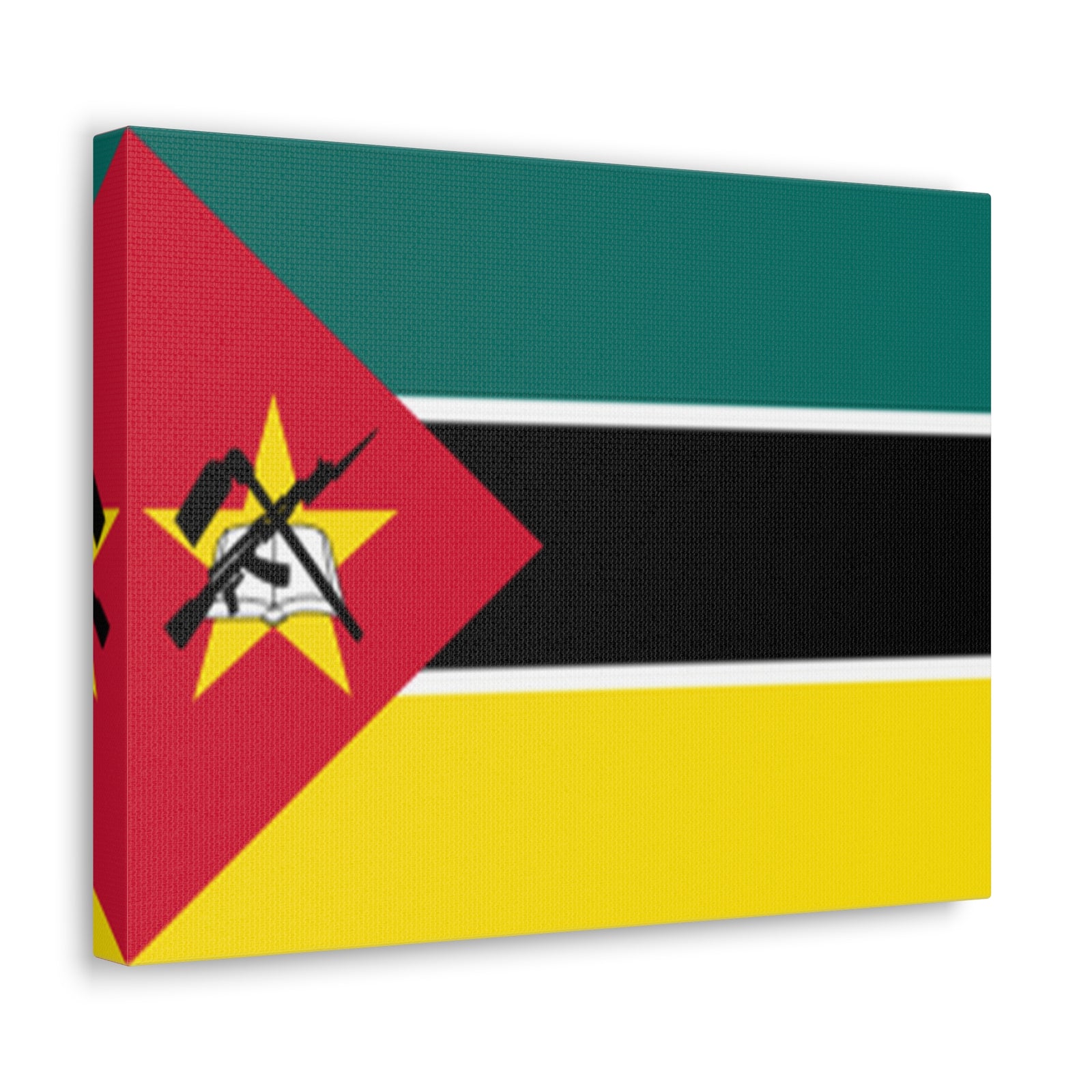 Mozambique Country Flag Canvas Vibrant Wall Art Unframed Home Decor-Express Your Love Gifts