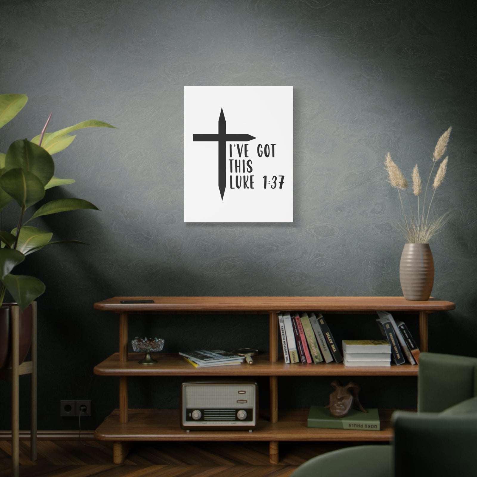 Scripture Walls Luke 1:37 I've Got This Bible Verse Canvas Christian Wall Art Ready to Hang Unframed-Express Your Love Gifts