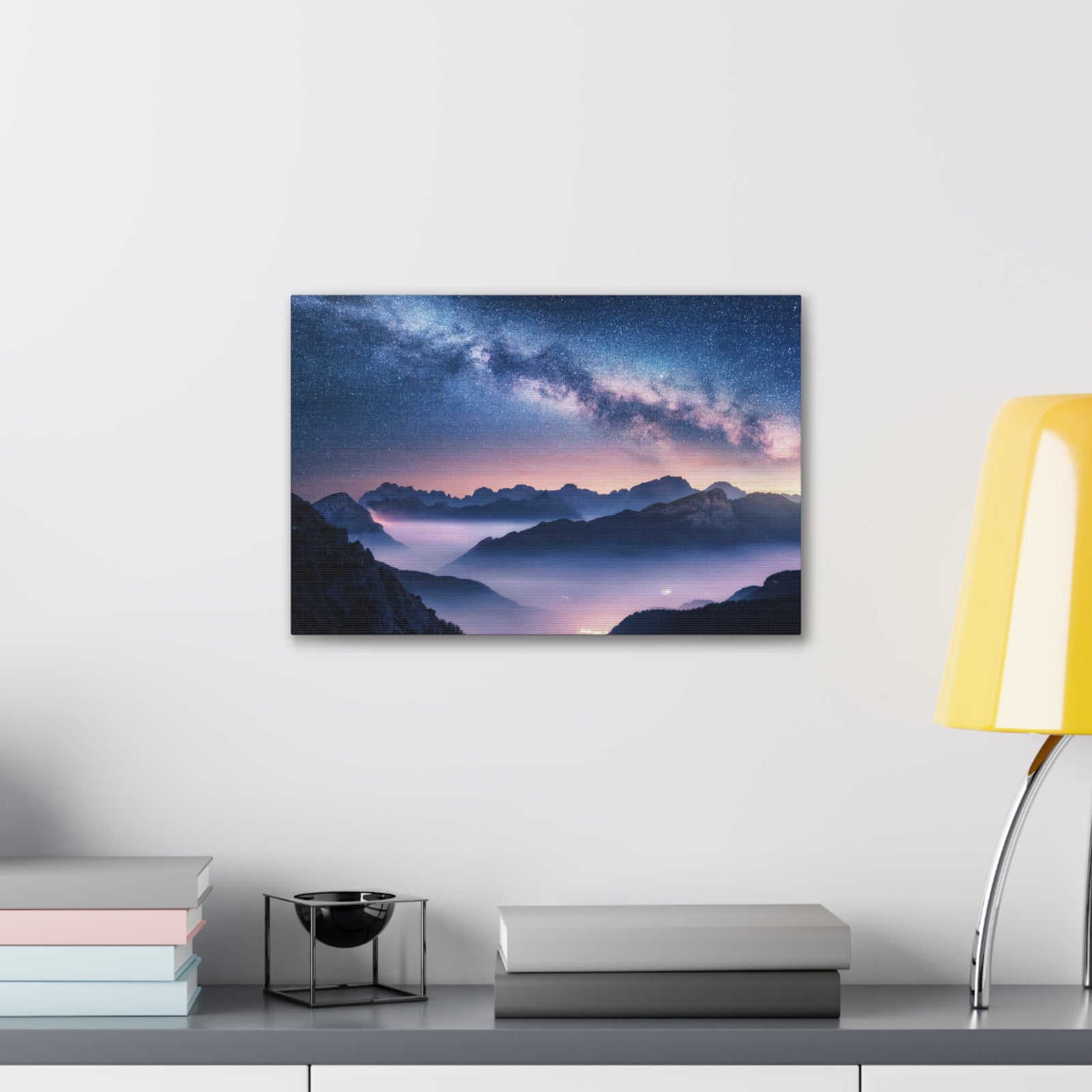 Nature Wilderness Night Sky Photography Canvas Wall Art for Home Decor Ready-to-Hang-Express Your Love Gifts