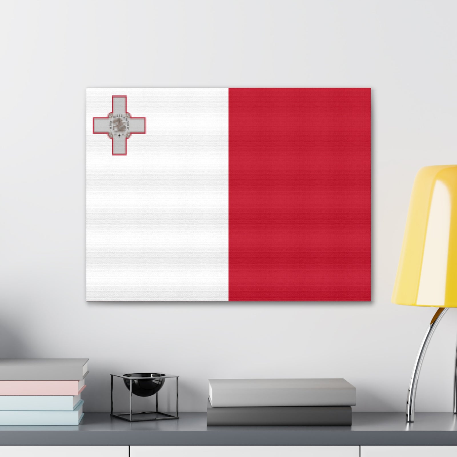 Malta Country Flag Canvas Vibrant Wall Art Unframed Home Decor-Express Your Love Gifts