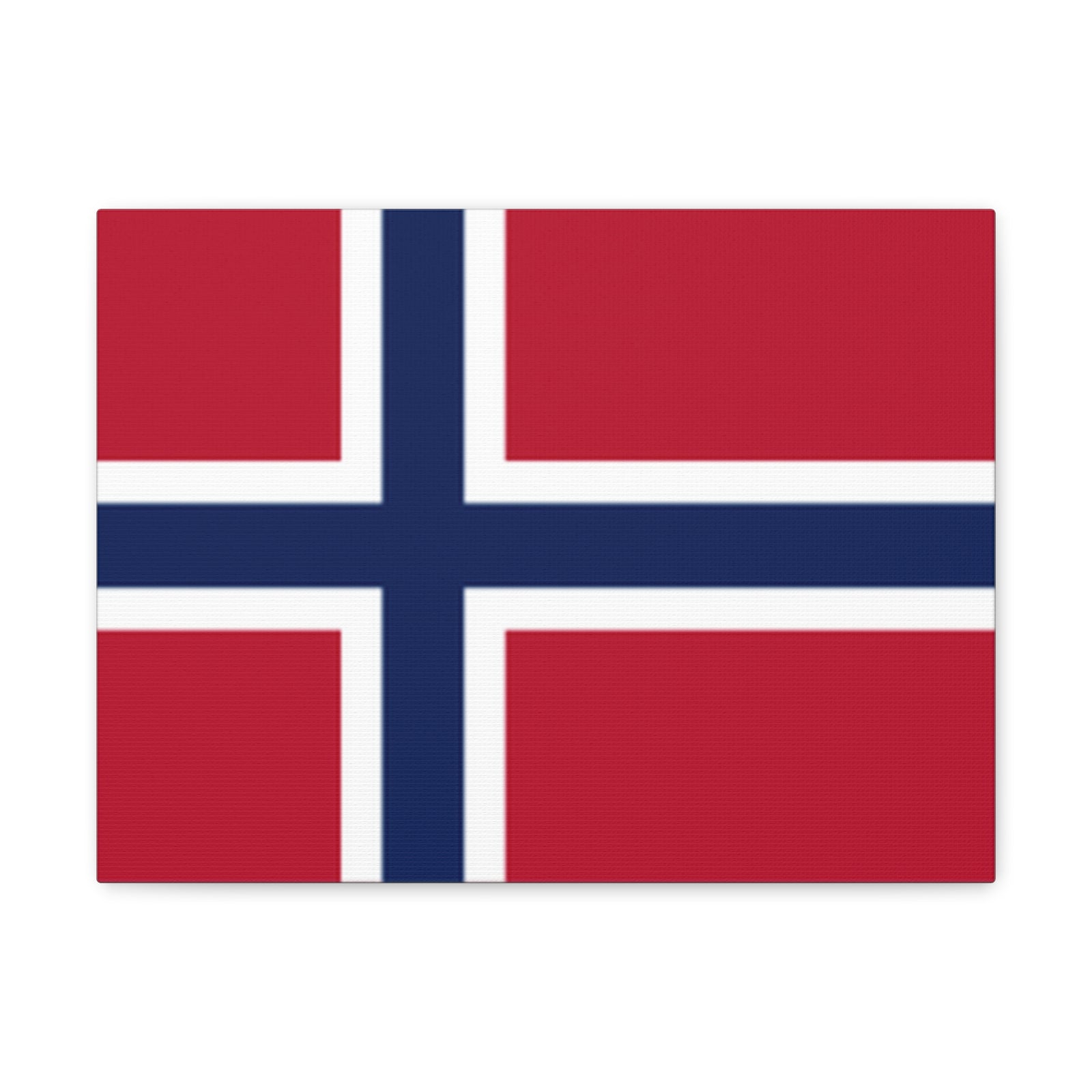 Norway Country Flag Canvas Vibrant Wall Art Unframed Home Decor-Express Your Love Gifts