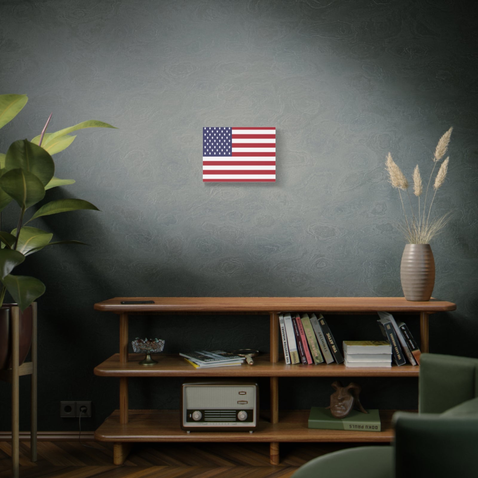United States Minor Outlying Islands Country Flag Canvas Vibrant Wall Art Unframed Home Decor-Express Your Love Gifts
