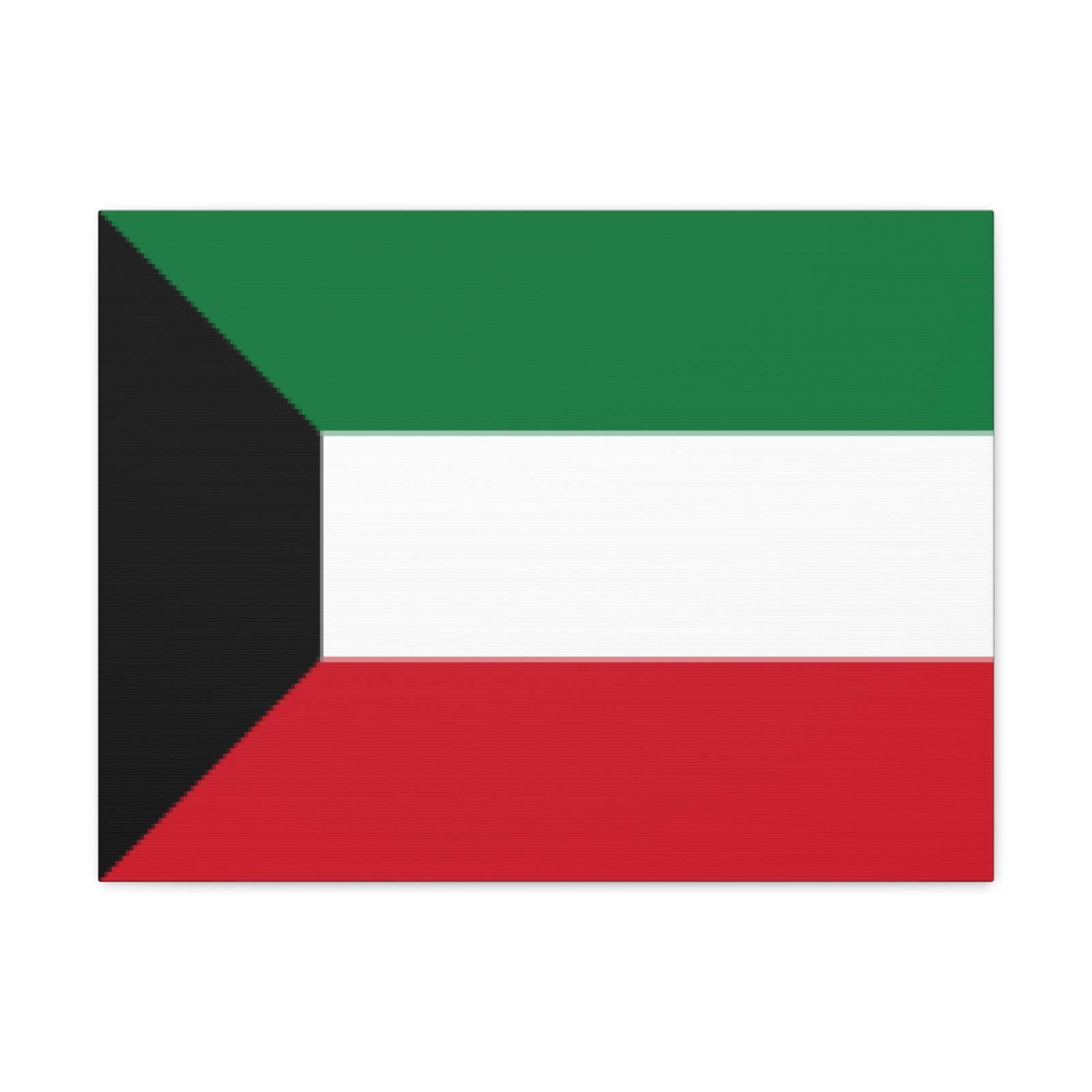 Kuwait Country Flag Canvas Vibrant Wall Art Unframed Home Decor-Express Your Love Gifts