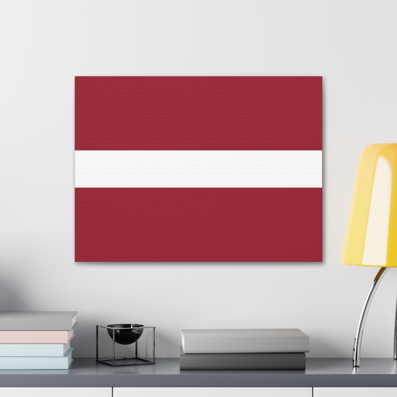 Latvia Country Flag Canvas Vibrant Wall Art Unframed Home Decor-Express Your Love Gifts