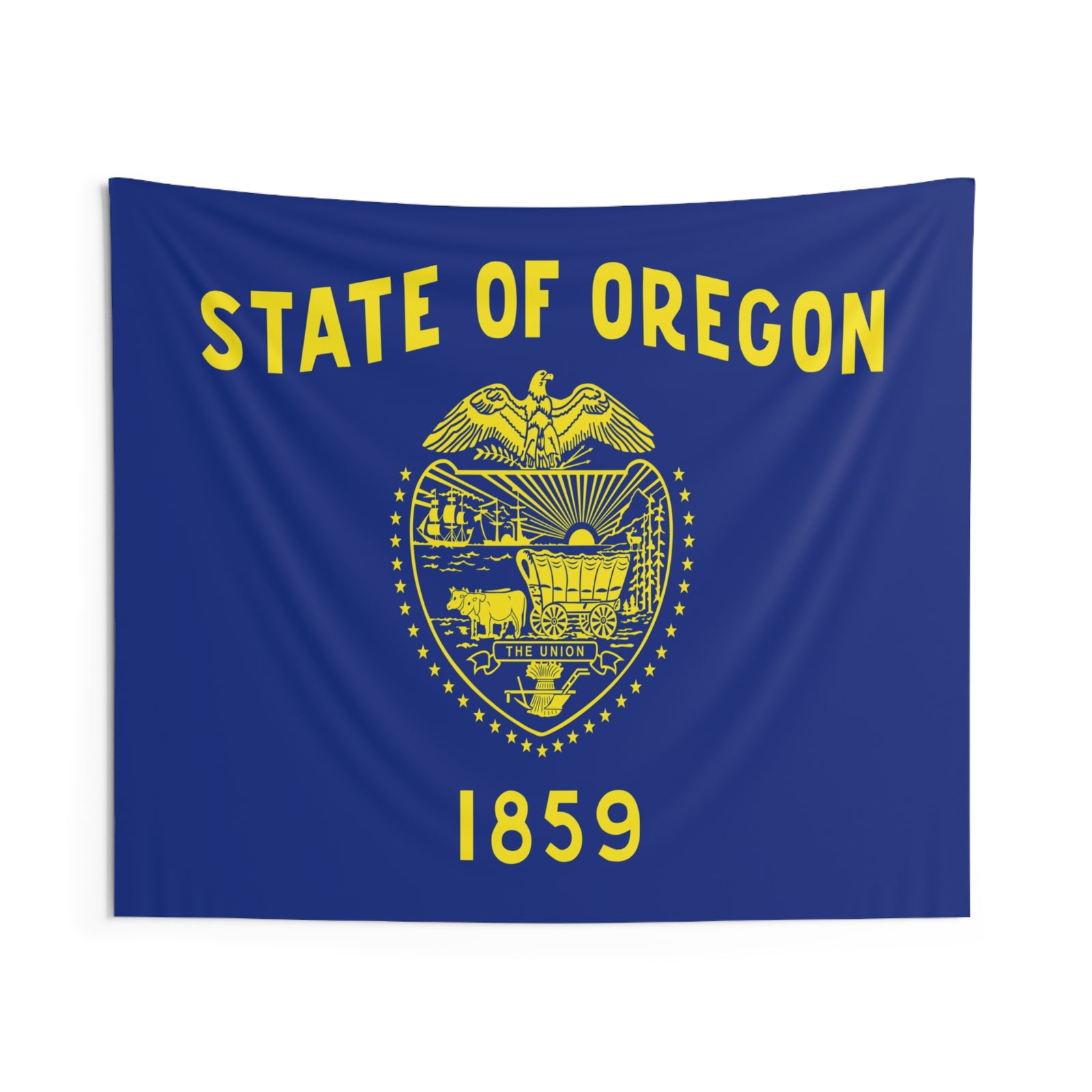 Oregon State Flag Wall Hanging Tapestry-Express Your Love Gifts