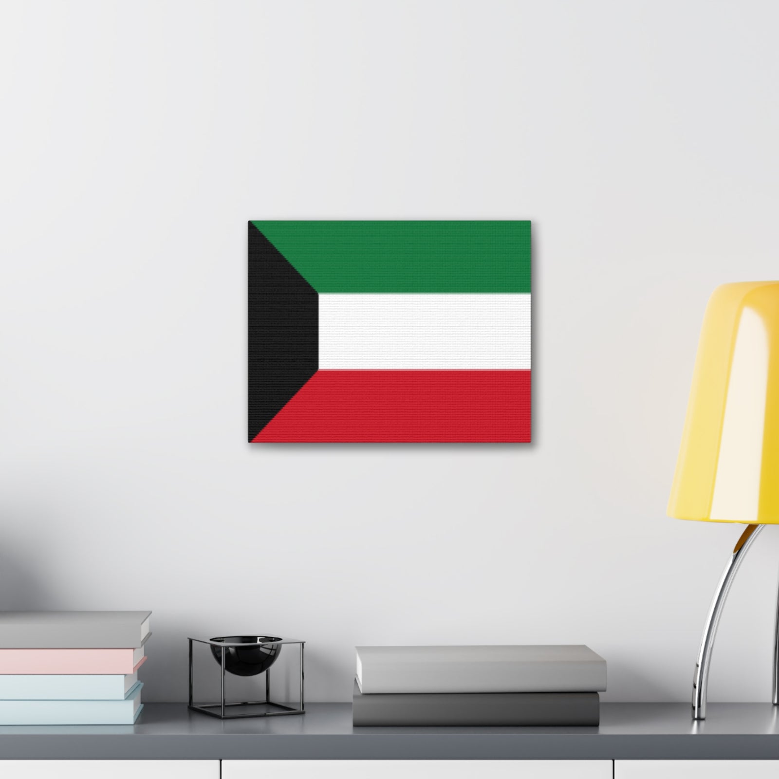 Kuwait Country Flag Canvas Vibrant Wall Art Unframed Home Decor-Express Your Love Gifts