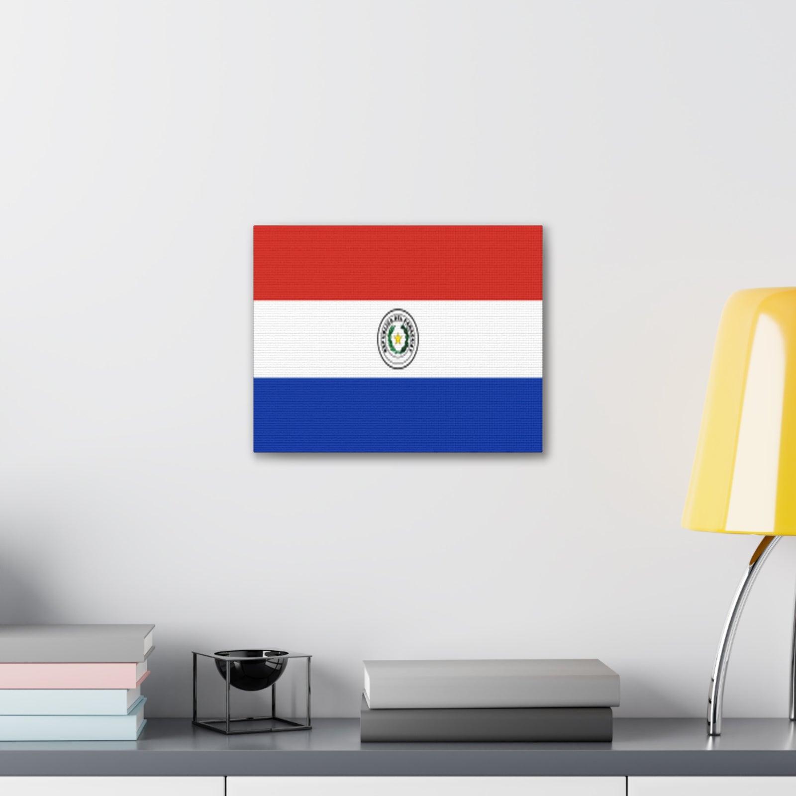 Paraguay Country Flag Canvas Vibrant Wall Art Unframed Home Decor-Express Your Love Gifts