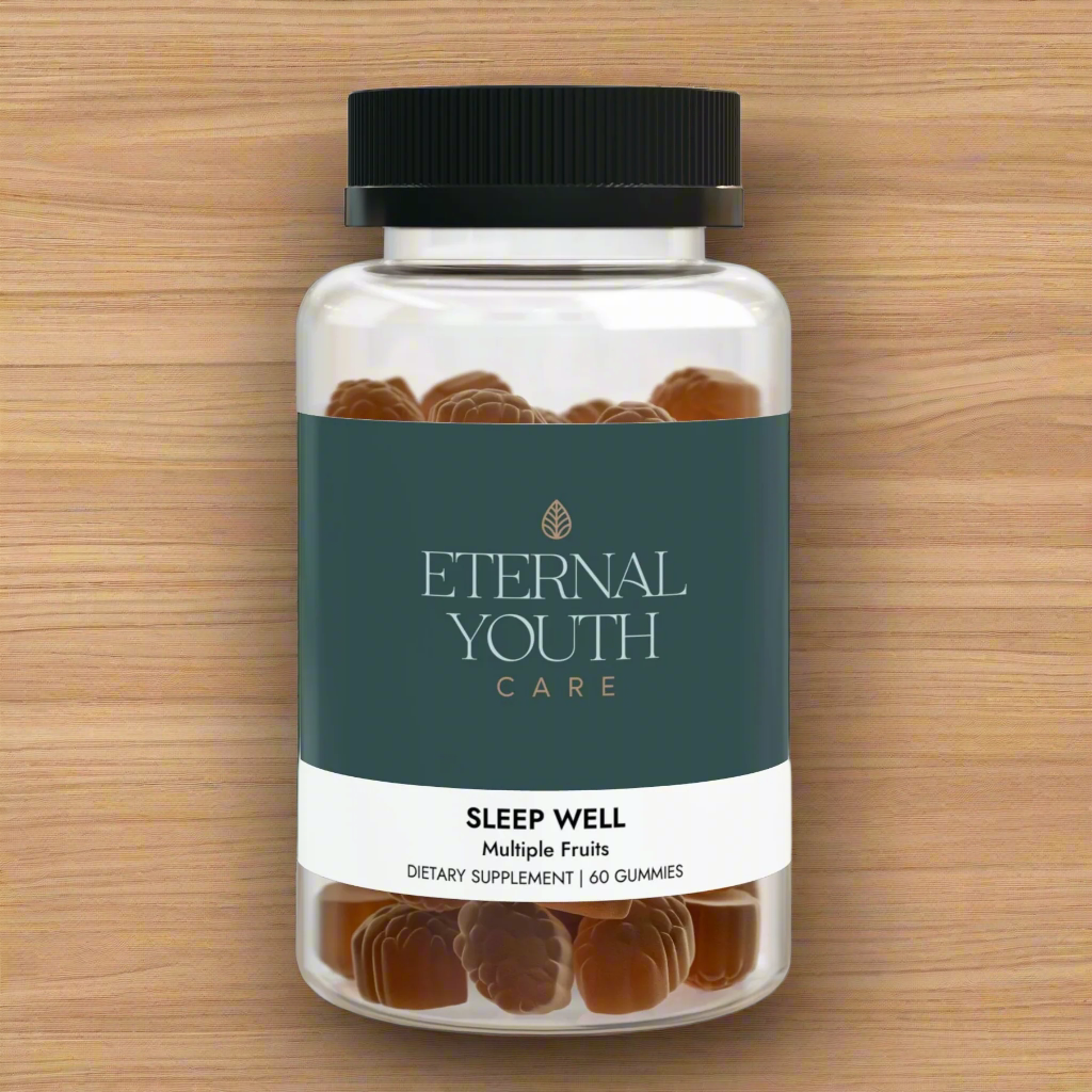 Eternal Youth Care Sleep Well Gummies – Natural Sleep Support with Multiple Fruit Flavors (60 Gummies)-Express Your Love Gifts