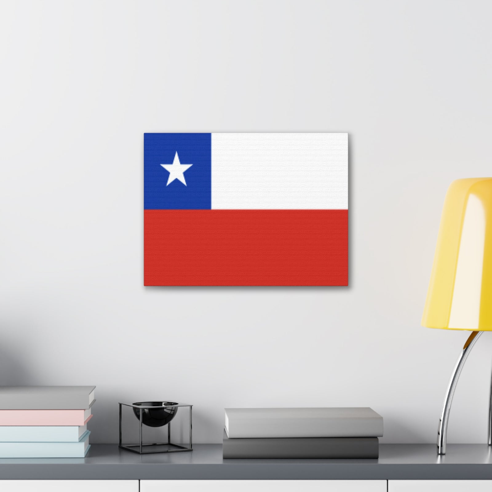 Chile Country Flag Canvas Vibrant Wall Art Unframed Home Decor-Express Your Love Gifts