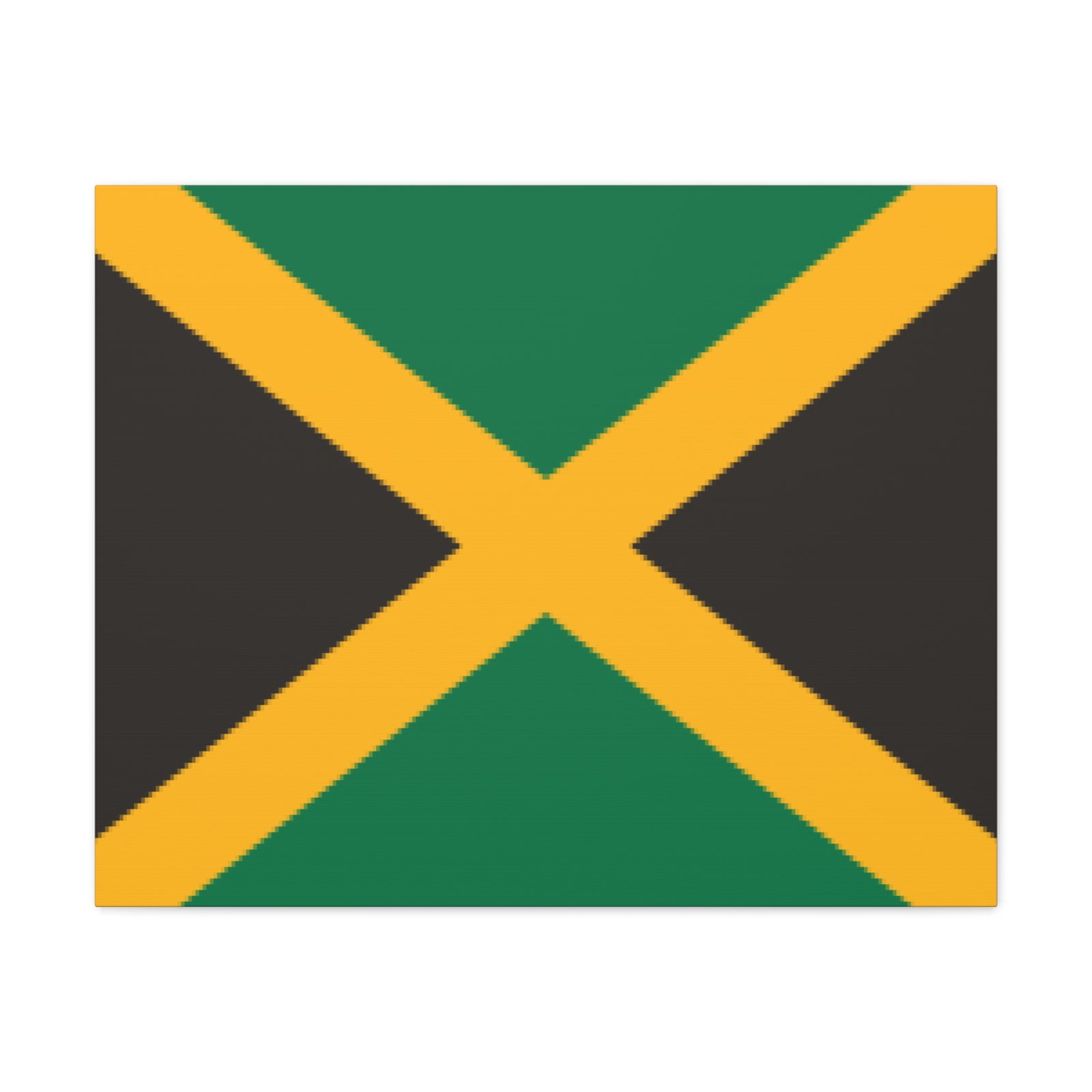 Jamaica Country Flag Canvas Vibrant Wall Art Unframed Home Decor-Express Your Love Gifts