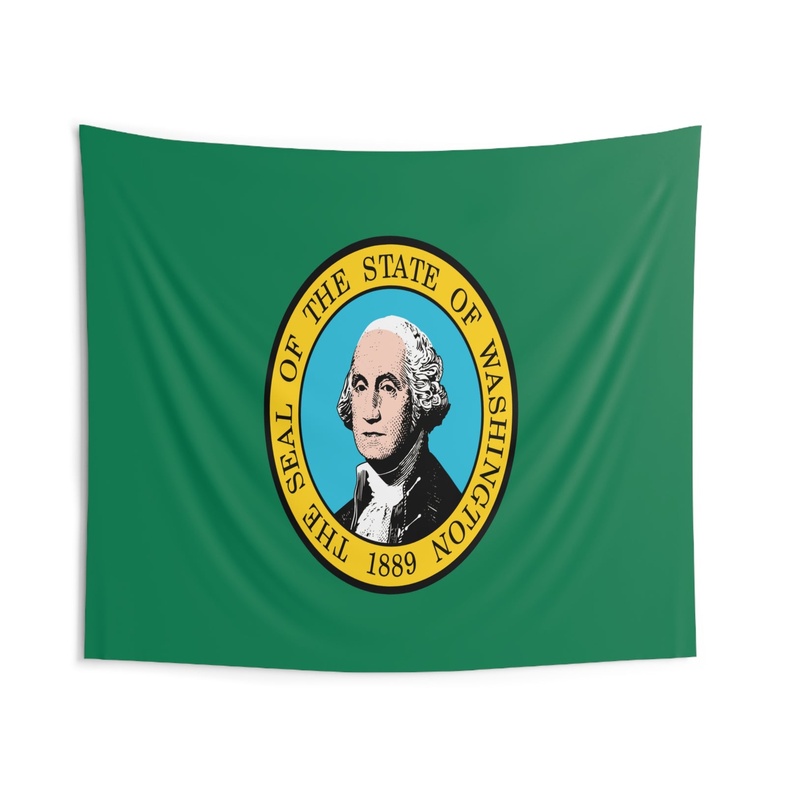 Washington State Flag Wall Hanging Tapestry-Express Your Love Gifts