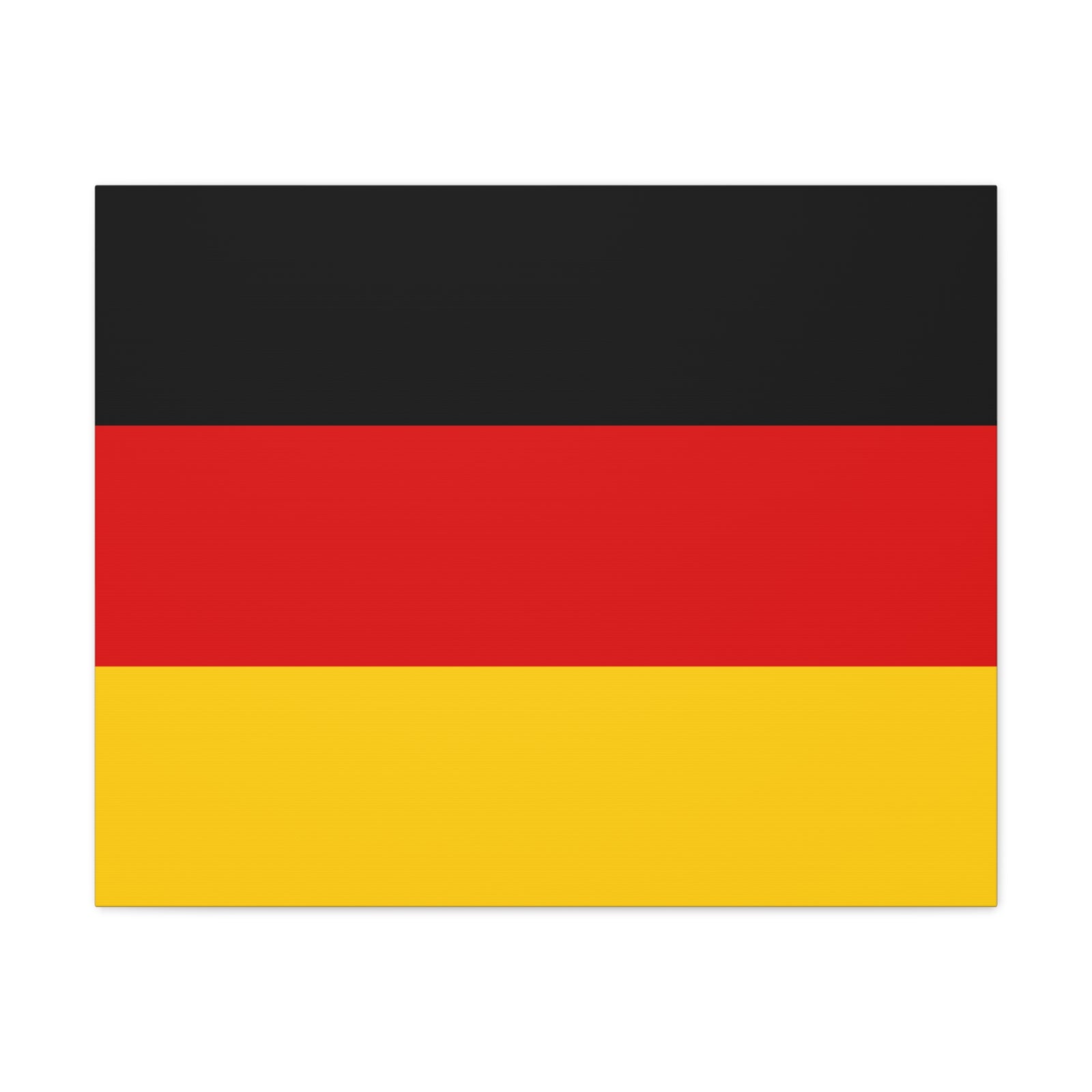 Germany Country Flag Canvas Vibrant Wall Art Unframed Home Decor-Express Your Love Gifts