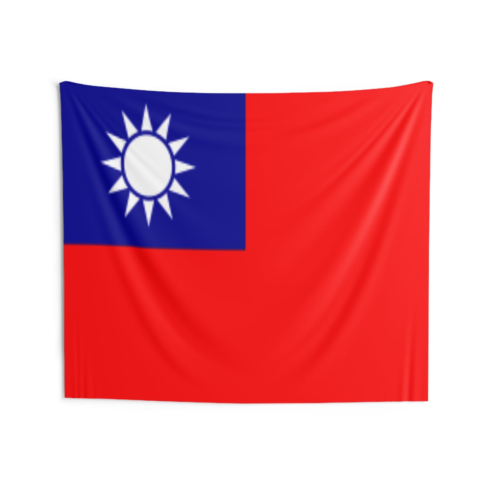 Taiwan Country Flag Wall Hanging Tapestry-Express Your Love Gifts