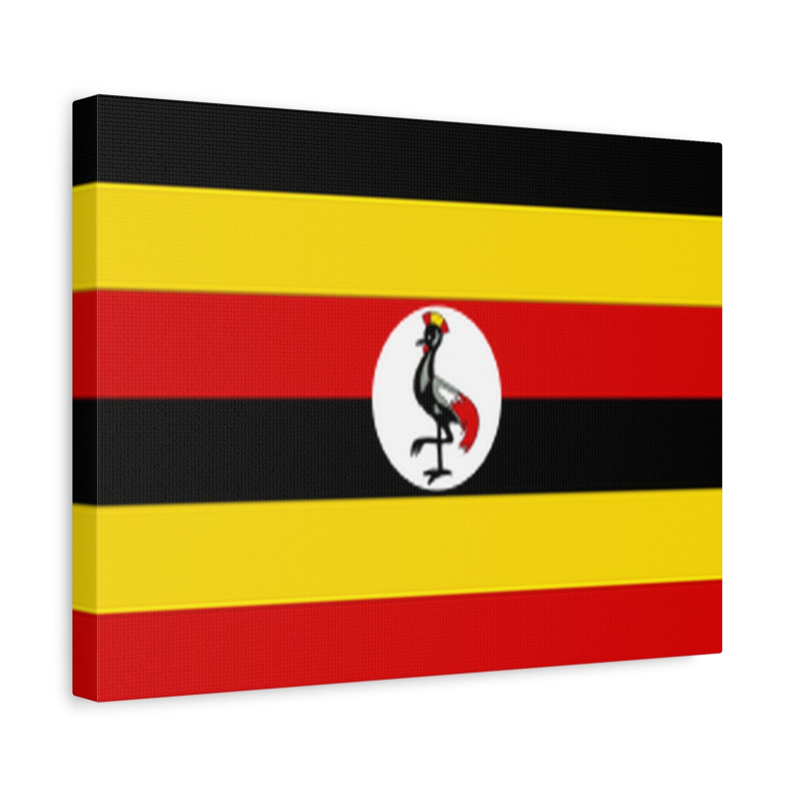 Uganda Country Flag Canvas Vibrant Wall Art Unframed Home Decor-Express Your Love Gifts