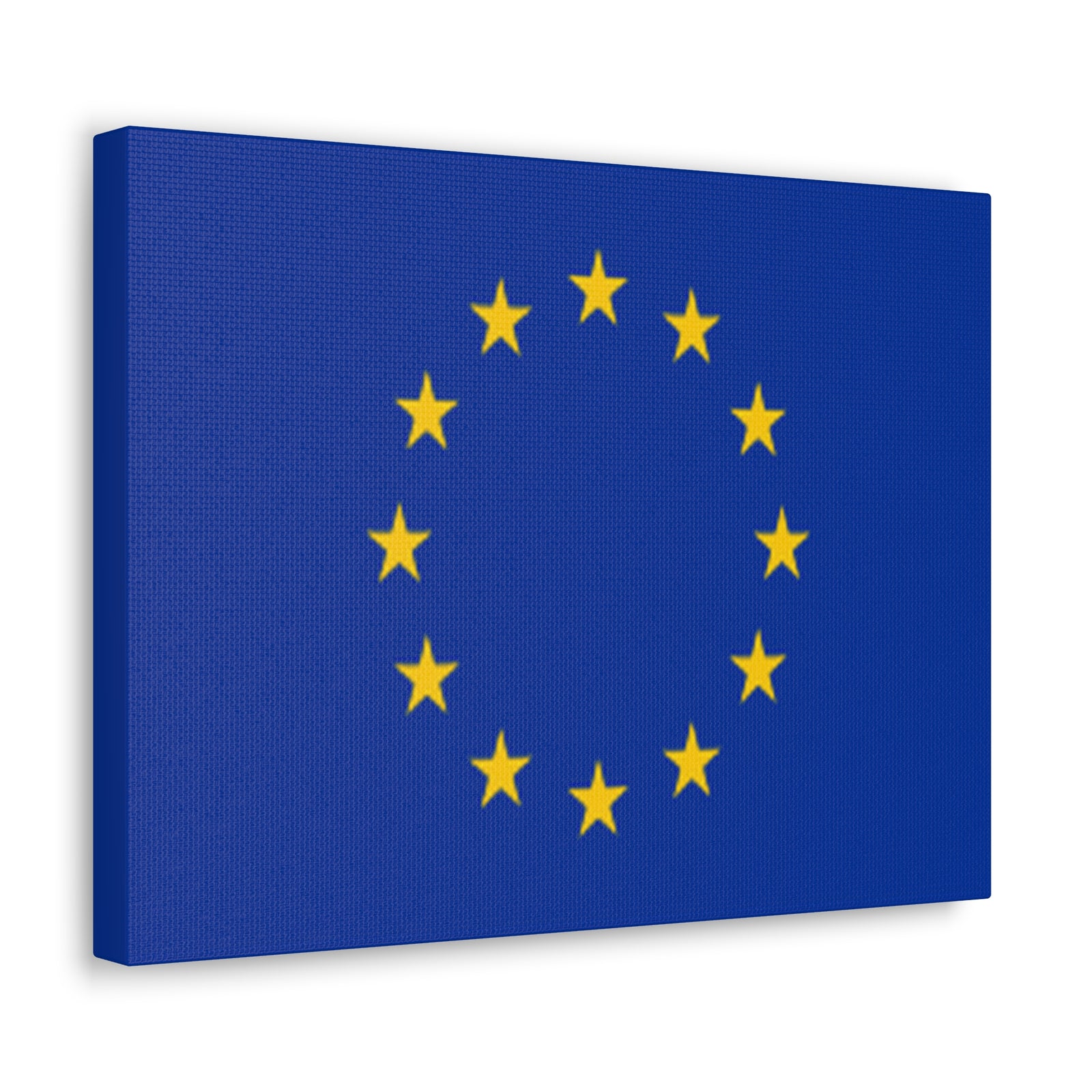 European Union Country Flag Canvas Vibrant Wall Art Unframed Home Decor-Express Your Love Gifts
