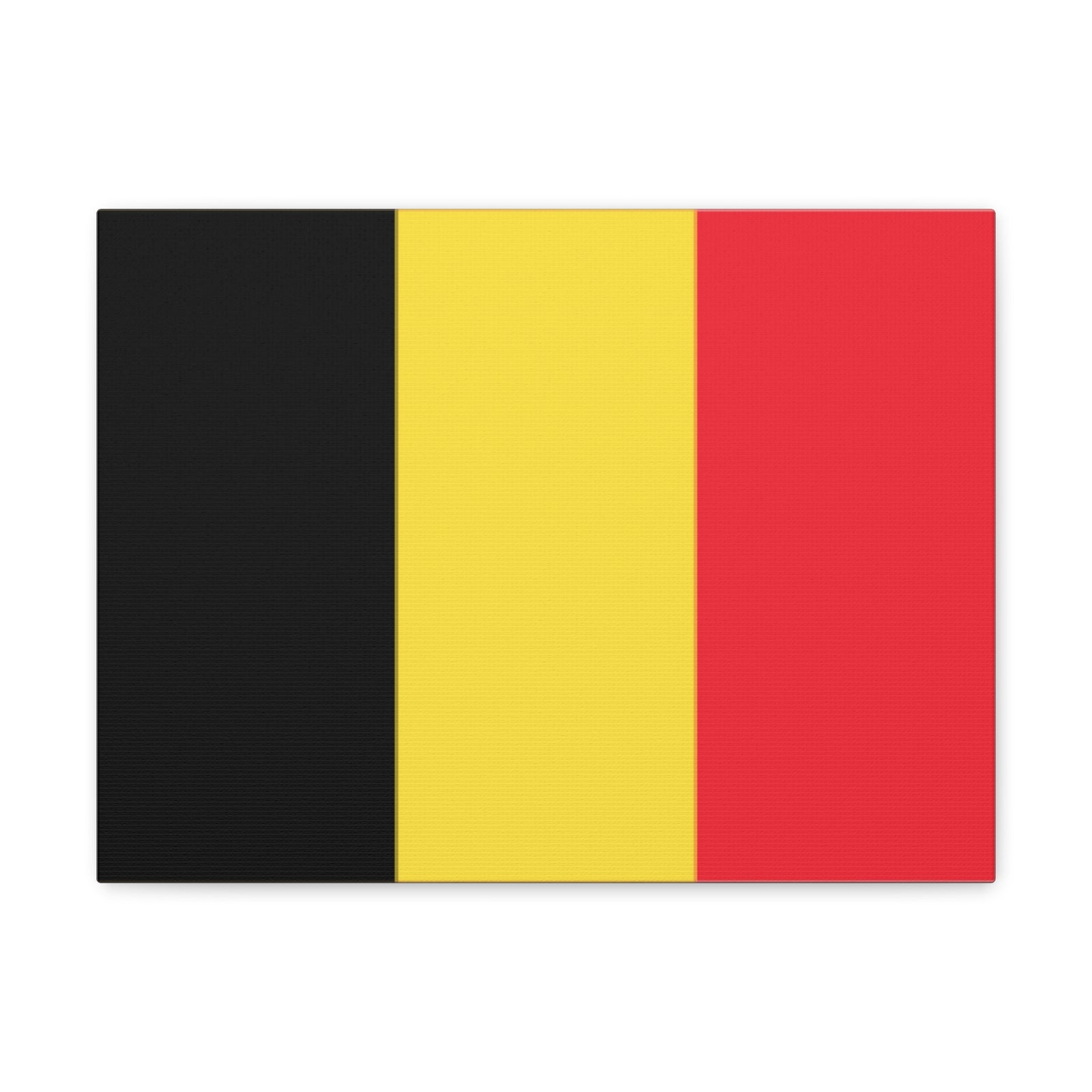 Belgium Country Flag Canvas Vibrant Wall Art Unframed Home Decor-Express Your Love Gifts