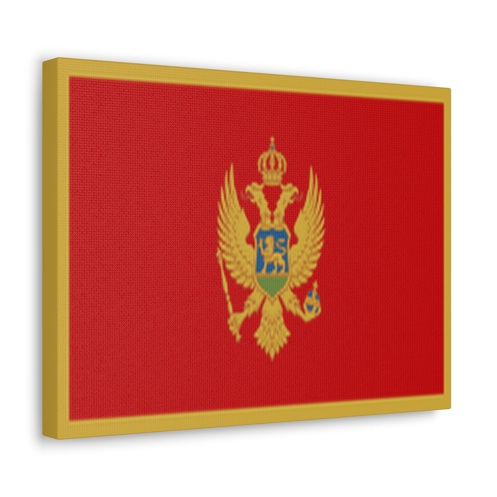 Montenegro Country Flag Canvas Vibrant Wall Art Unframed Home Decor-Express Your Love Gifts