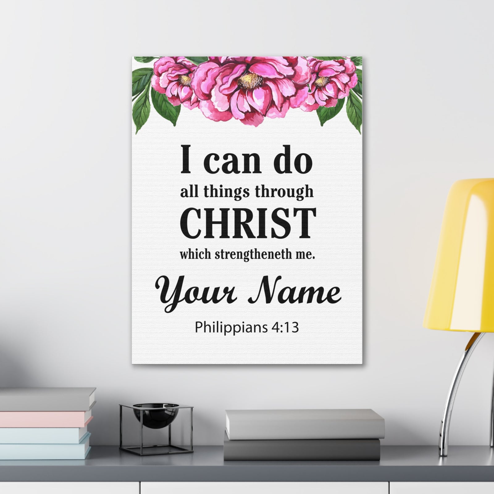 Personalized Philippians 4:13-Express Your Love Gifts