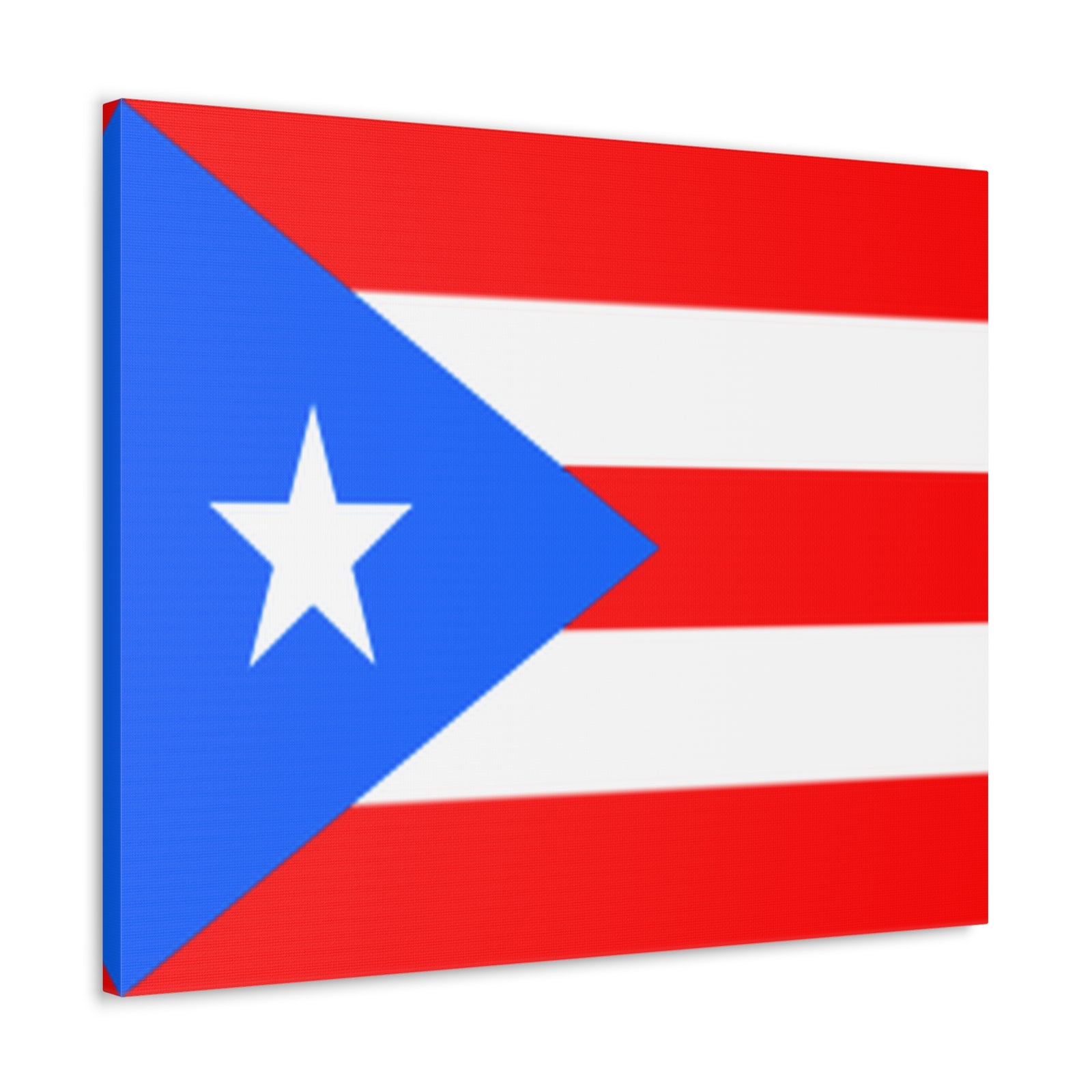Puerto Rico Country Flag Canvas Vibrant Wall Art Unframed Home Decor-Express Your Love Gifts