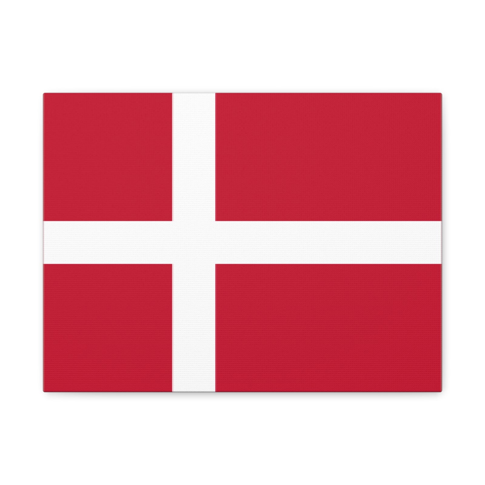 Denmark Country Flag Canvas Vibrant Wall Art Unframed Home Decor-Express Your Love Gifts
