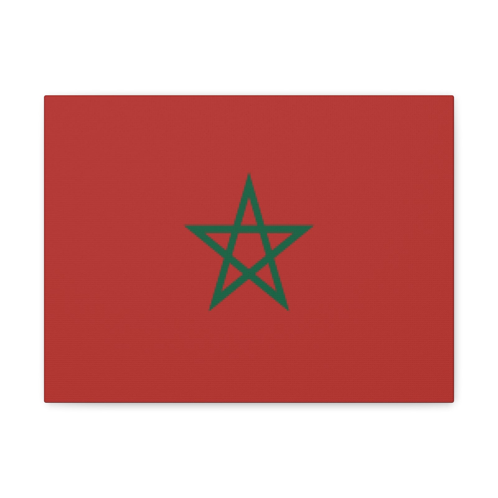 Morocco Country Flag Canvas Vibrant Wall Art Unframed Home Decor-Express Your Love Gifts