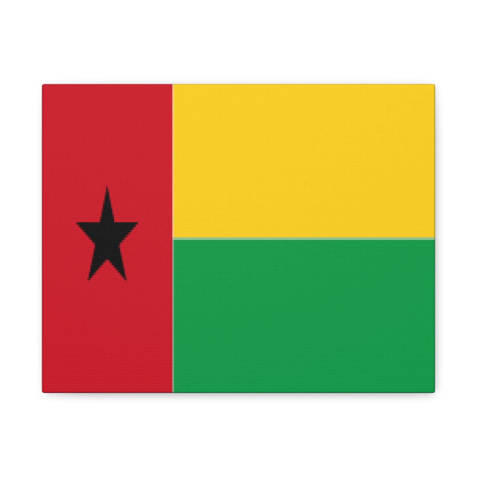 Guinea-Bissau Country Flag Canvas Vibrant Wall Art Unframed Home Decor-Express Your Love Gifts