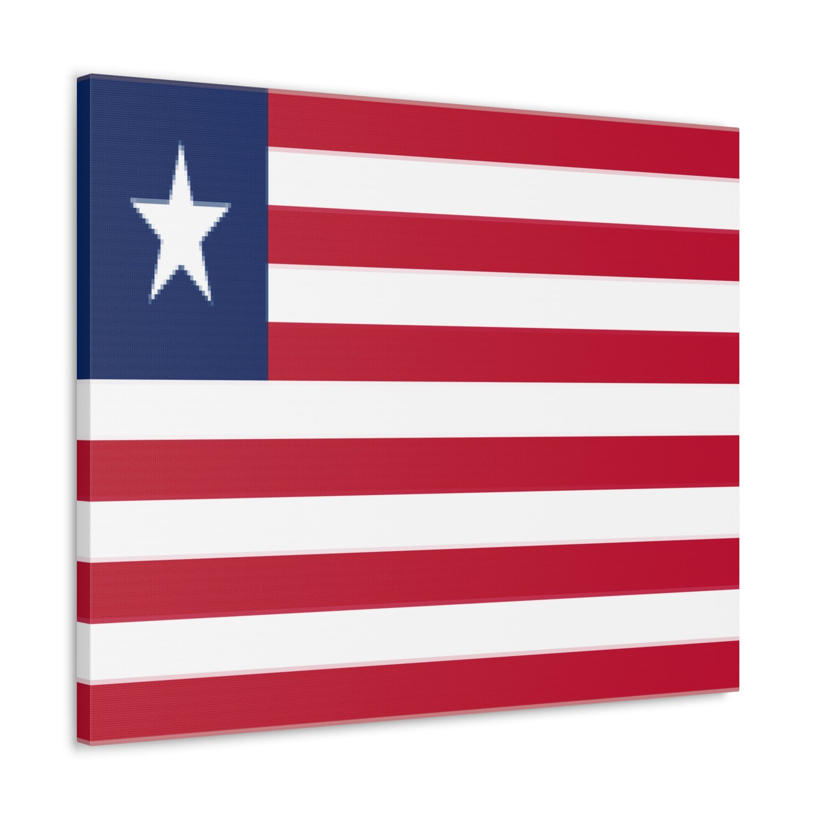 Liberia Country Flag Canvas Vibrant Wall Art Unframed Home Decor-Express Your Love Gifts